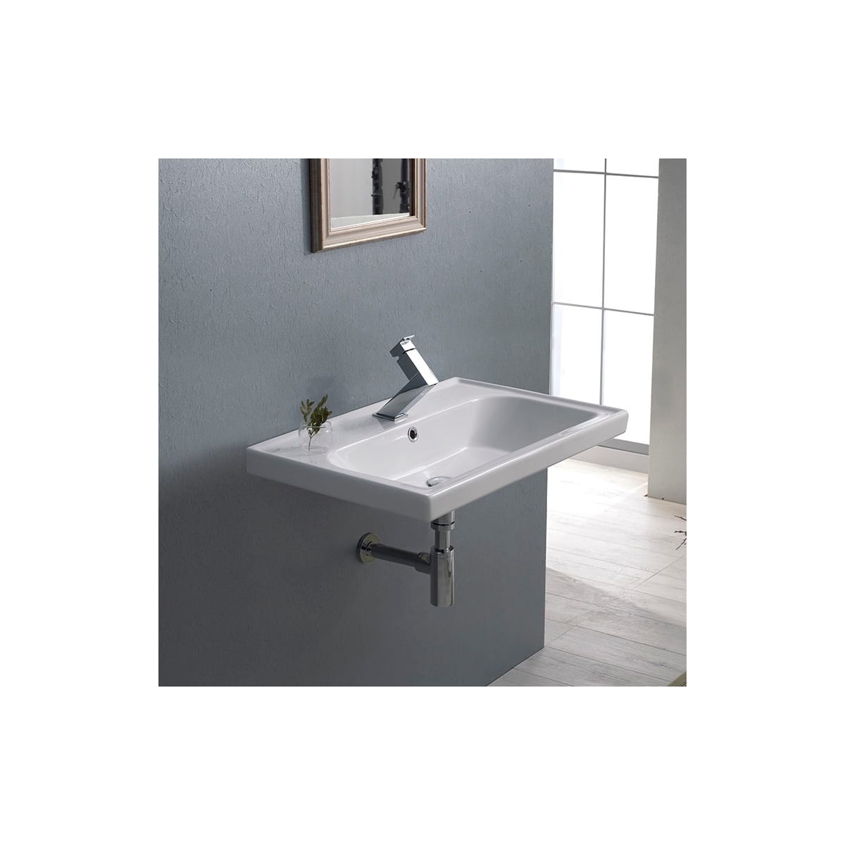 Nameeks Cerastyle 031000 U One Hole White One Hole Frame 23 5 8