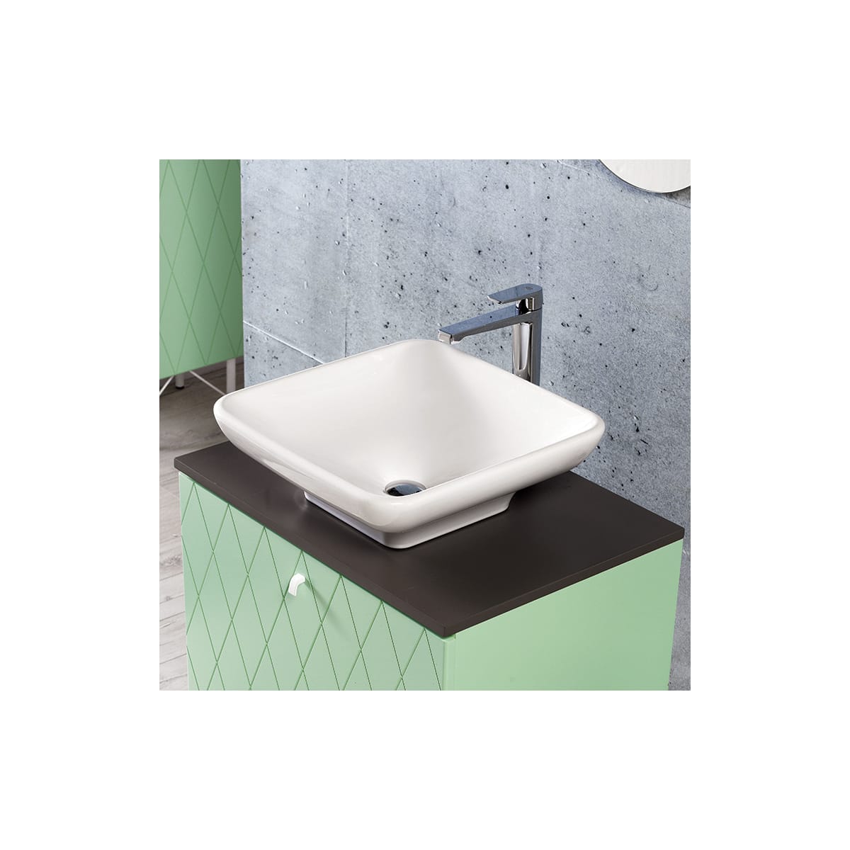 Nameeks Cerastyle 072800 U No Hole White No Hole Cerastyle 18 8