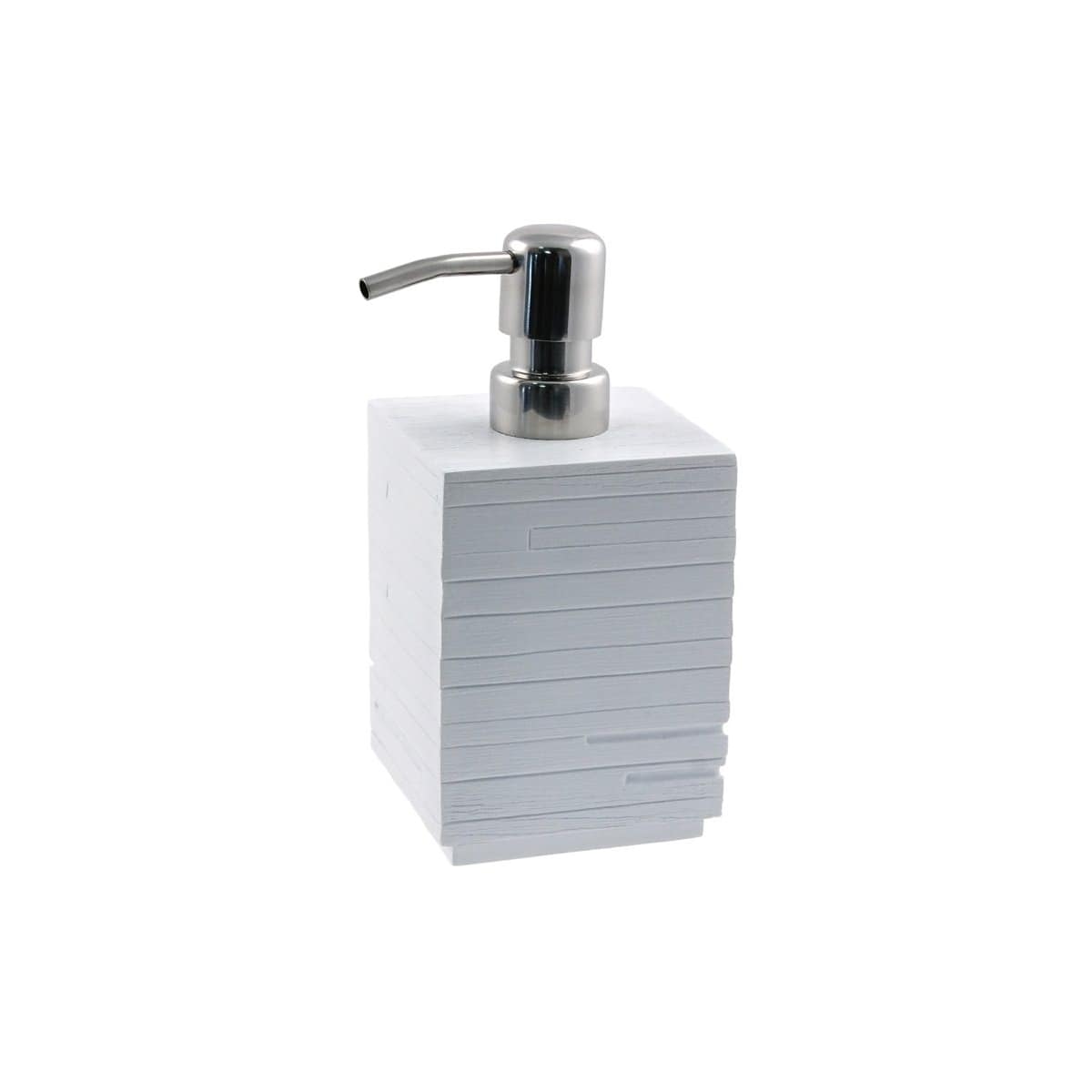 Gedy GEDYTI81-02 TI81-02 Designer Hand Soap Dispenser-White and Glass TI81-02 Wh 