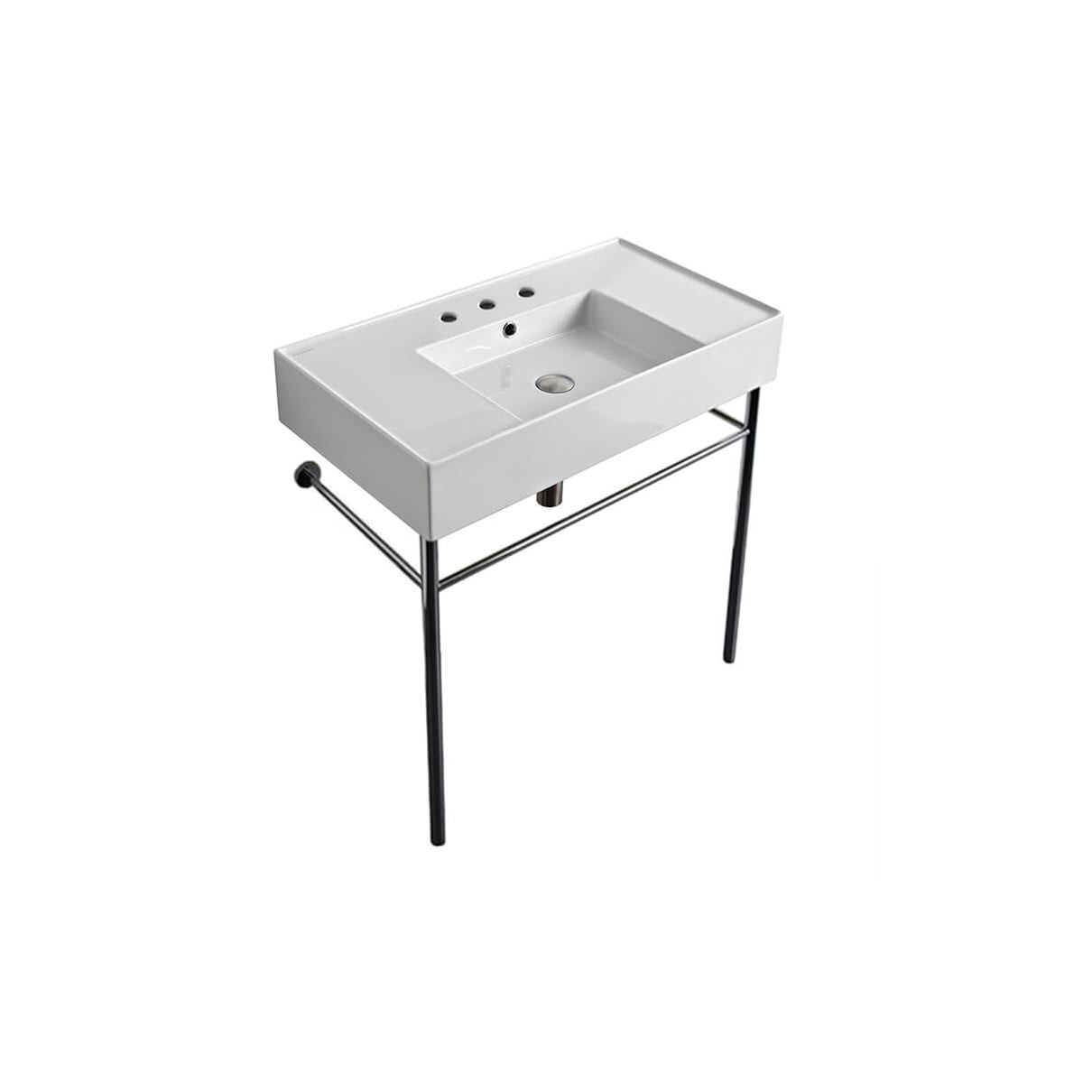 Nameeks Scarabeo 5123-CON-Three Hole White Scarabeo Teorema 2.0 32