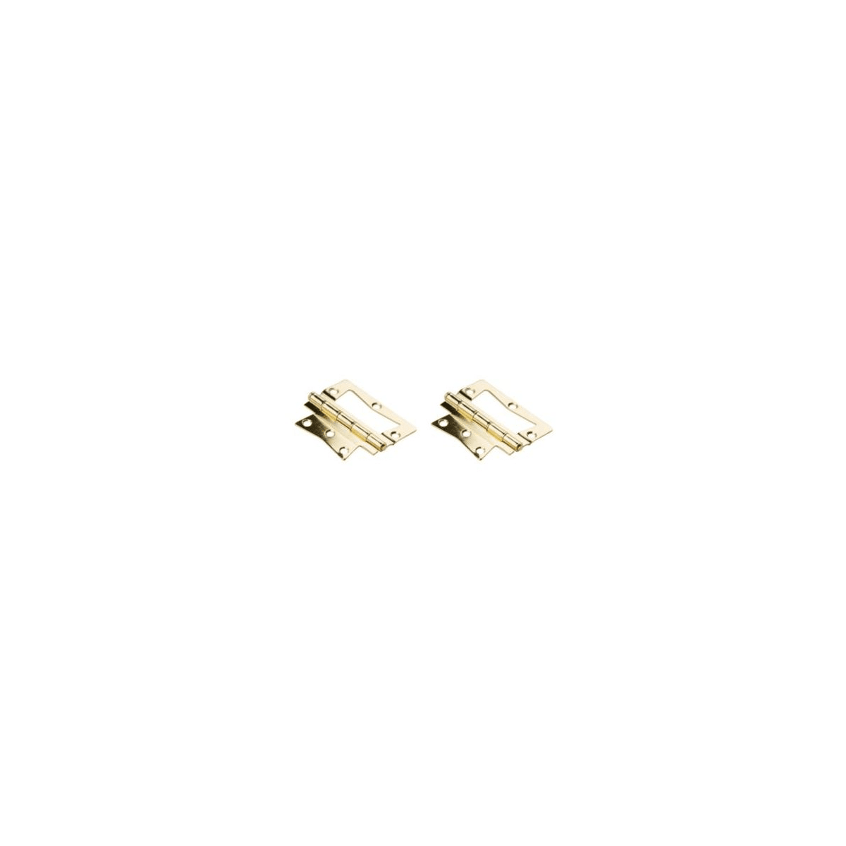 National Hardware N244-806 V535 Surface-Mounted Hinges in Brass 2 pack National Hardware N244-806 V535 Surface-Mounted Hinges in Brass 2 pack