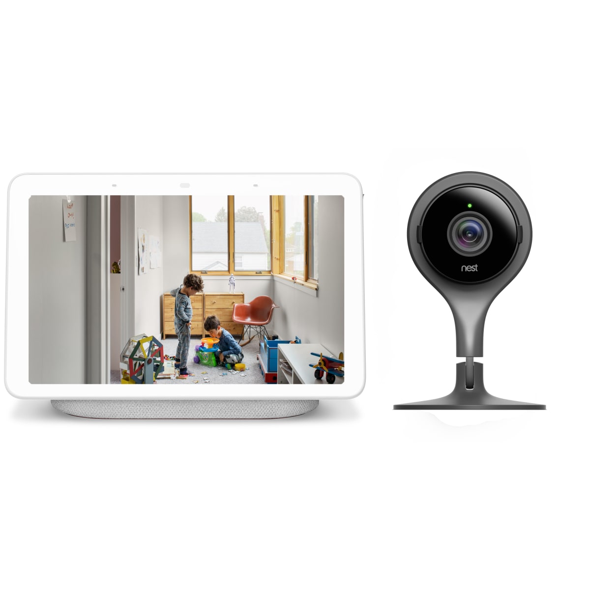 Nest Undefined Chalk Nest Indoor Camera With Google Hub