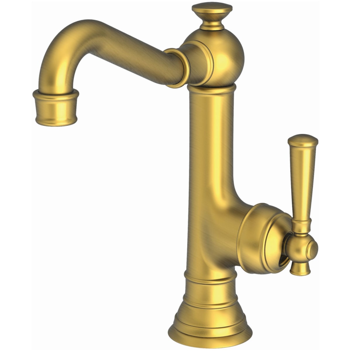 Newport Brass 2470-5203/30 Midnight Chrome Jacobean Bar ...