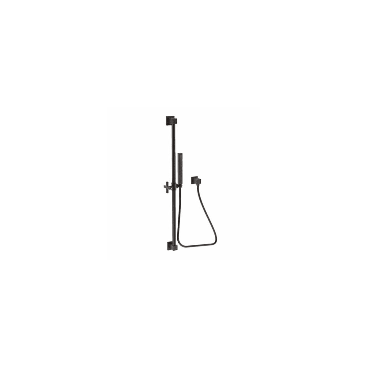 Newport Brass 280T/04 Satin Brass - PVD 1.8 GPM Single Function Hand Shower  Package - Includes Hand Shower, Slide Bar, and Hose 