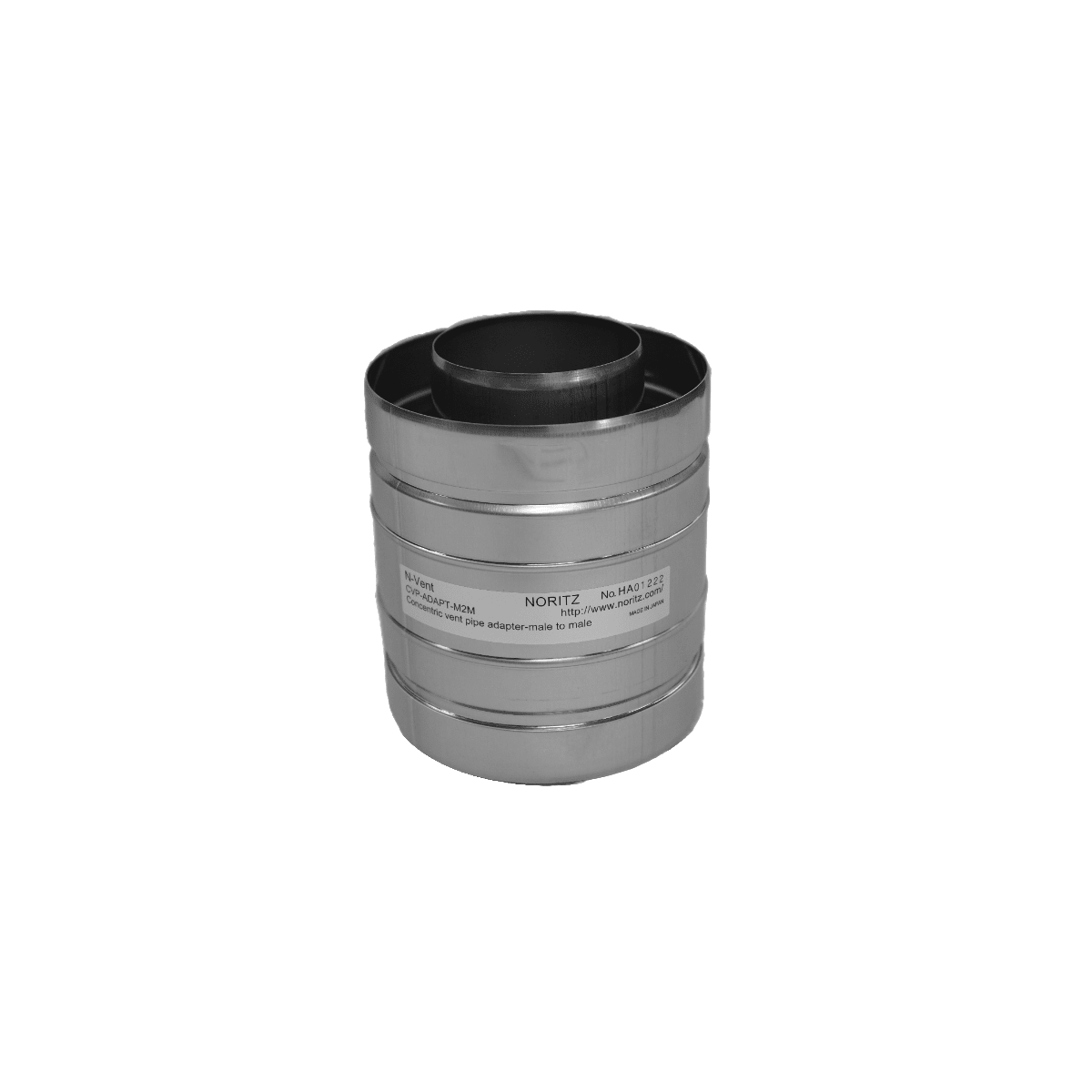 Noritz CVP-ADAPT-M2M N/A Concentric Male-to-Male Adapter - VentingDirect.com