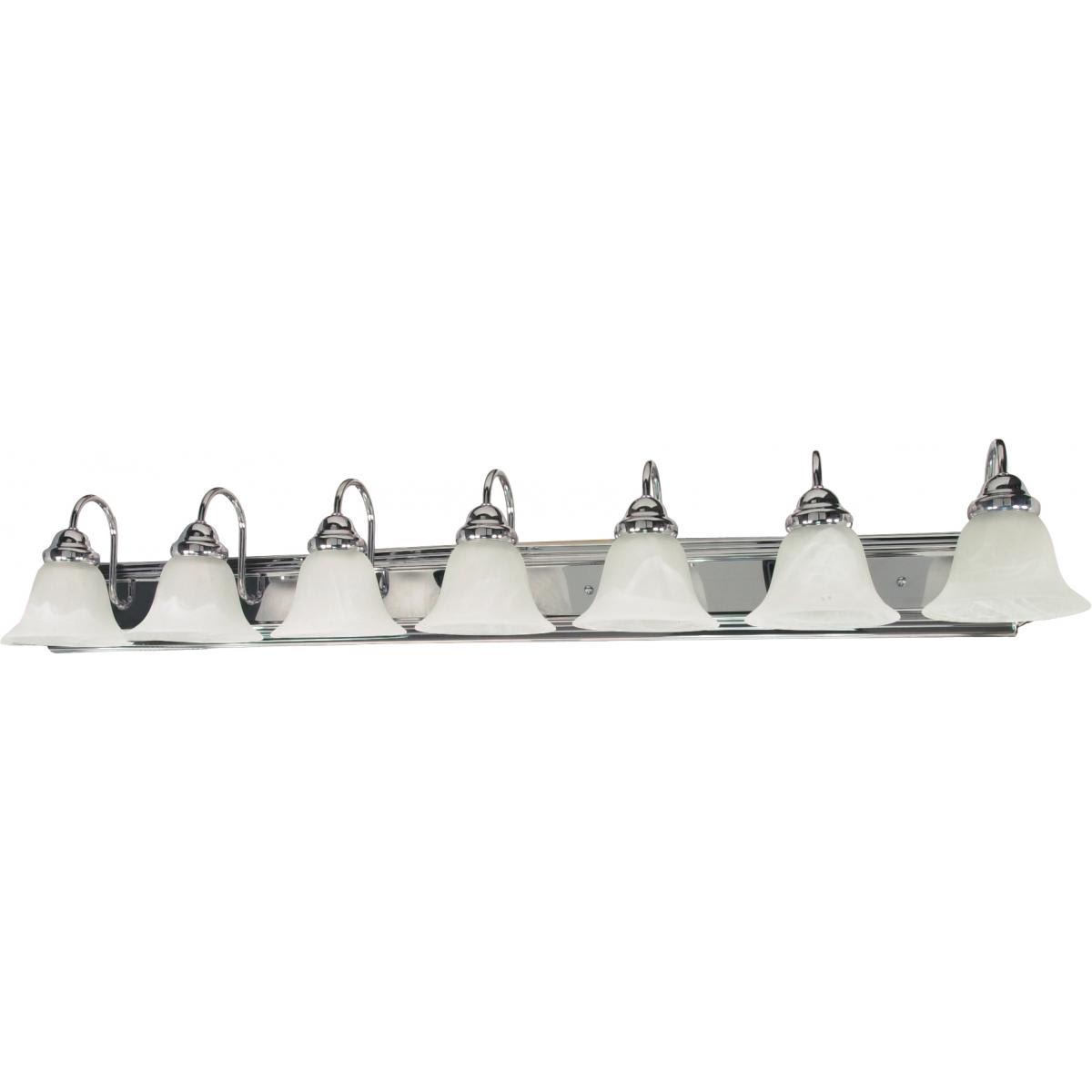 7 light store bathroom fixture