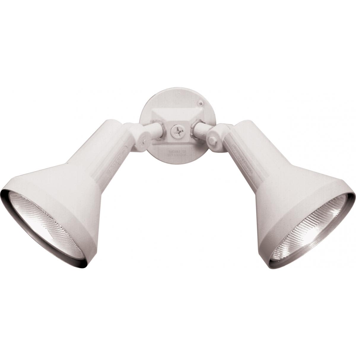 3 light outdoor flood light fixture top
