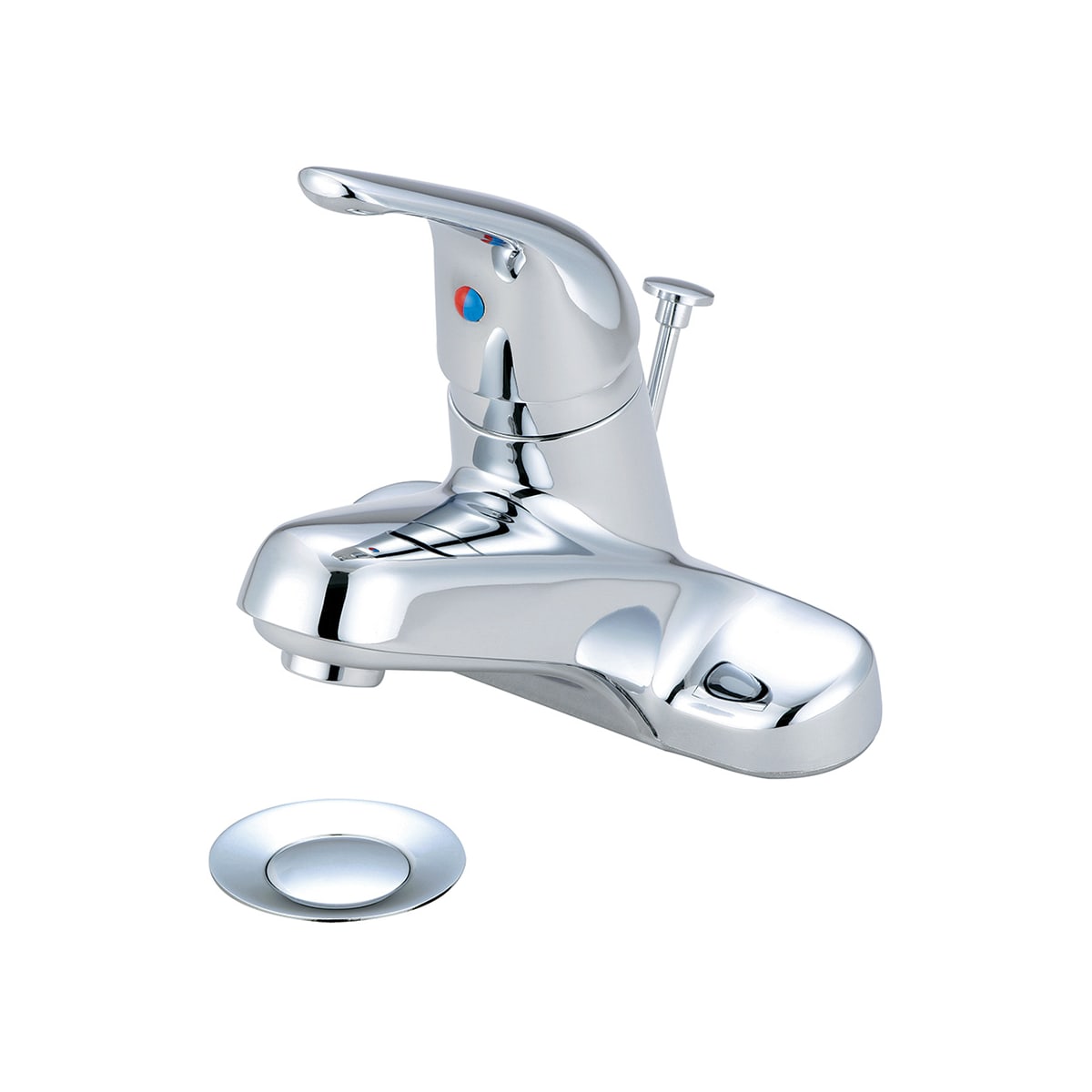 Olympia Faucets L 6160h Polished Chrome Elite 1 2 Gpm Centerset