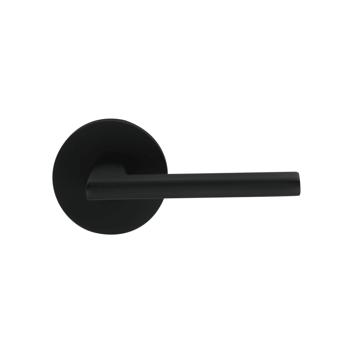Omnia 925md 0 Pd10b Lacquered Oil Rubbed Bronze Wedge Non Turning Two Sided Door Lever Set With Modern Rose From The Prodigy Collection