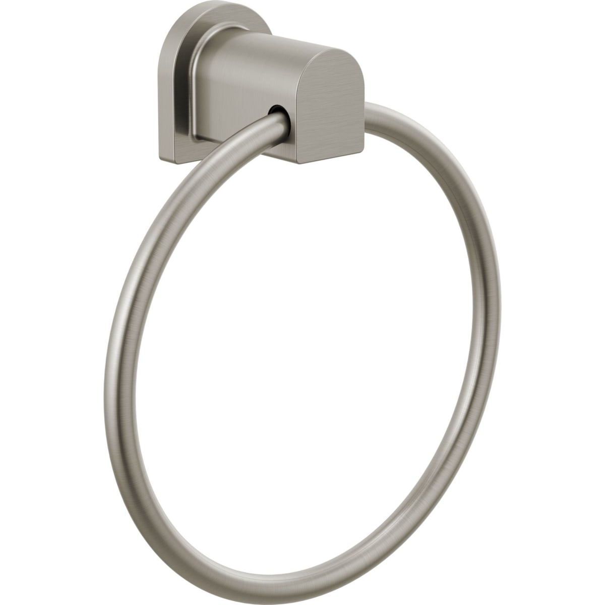 Peerless PA319 BN Brushed Nickel Xander 6 3 8 Wall Mounted Towel Ring Faucet