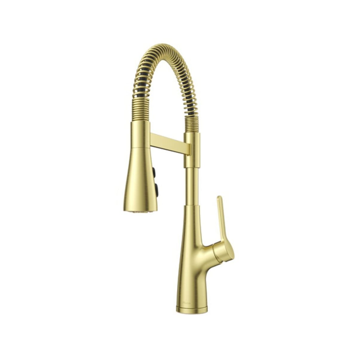 Pfister Lg529 Necbg Brushed Gold Single Hole Pre Rinse Kitchen Faucet Faucet Com