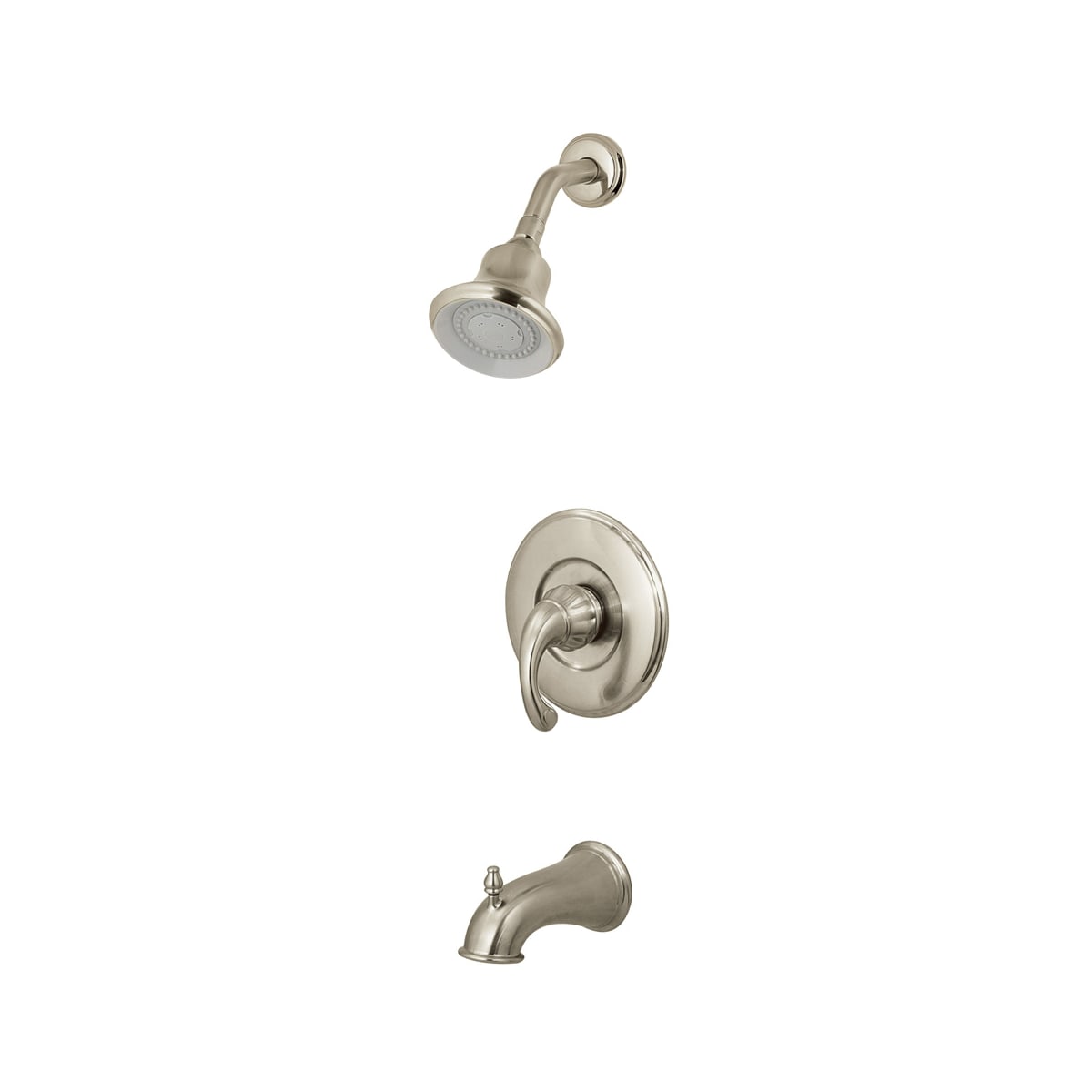 Pfister 808 Dk00 Brushed Nickel Treviso Single Handle Tub And