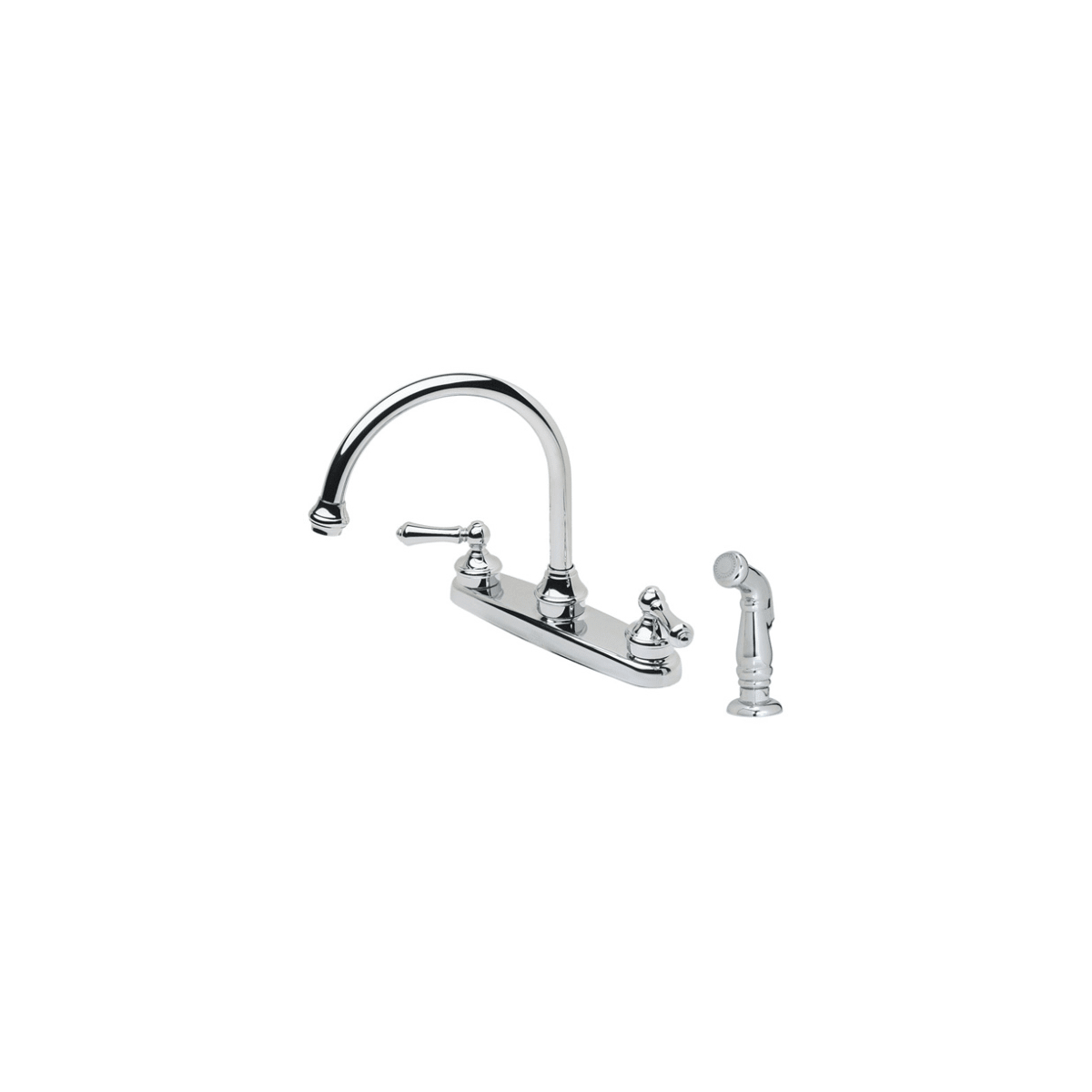 Pfister Lf 8h6 85bc Polished Chrome Savannah Kitchen Faucet