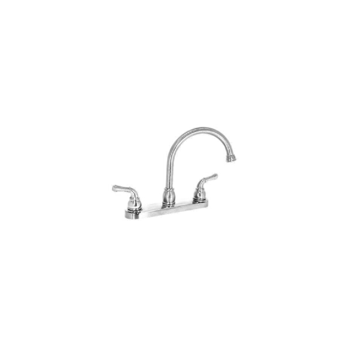 Proflo Pfll1414mbn Brushed Nickel Double Handle Widespread Kitchen