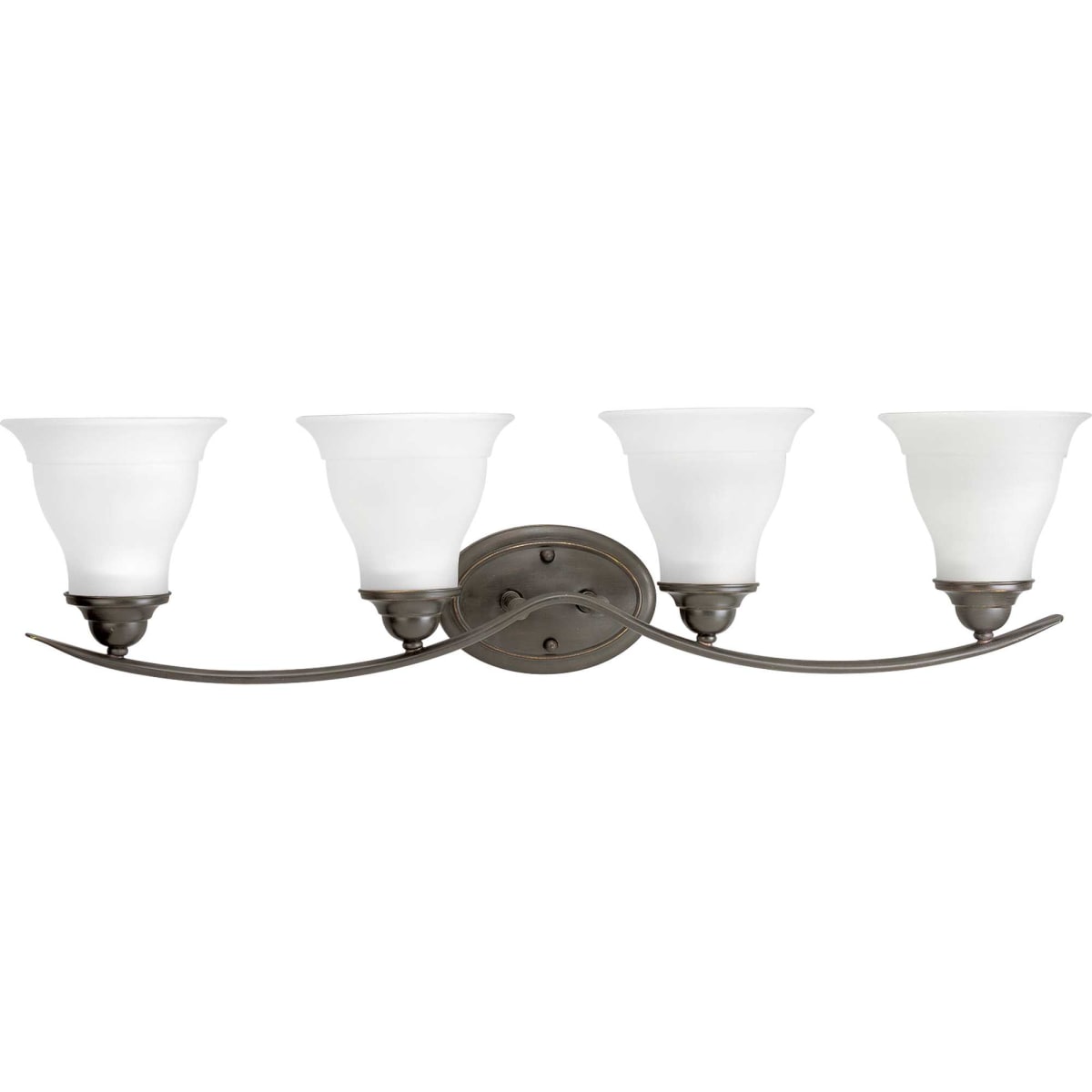 Progress Lighting P3193 20 Antique Bronze Trinity 4 Light