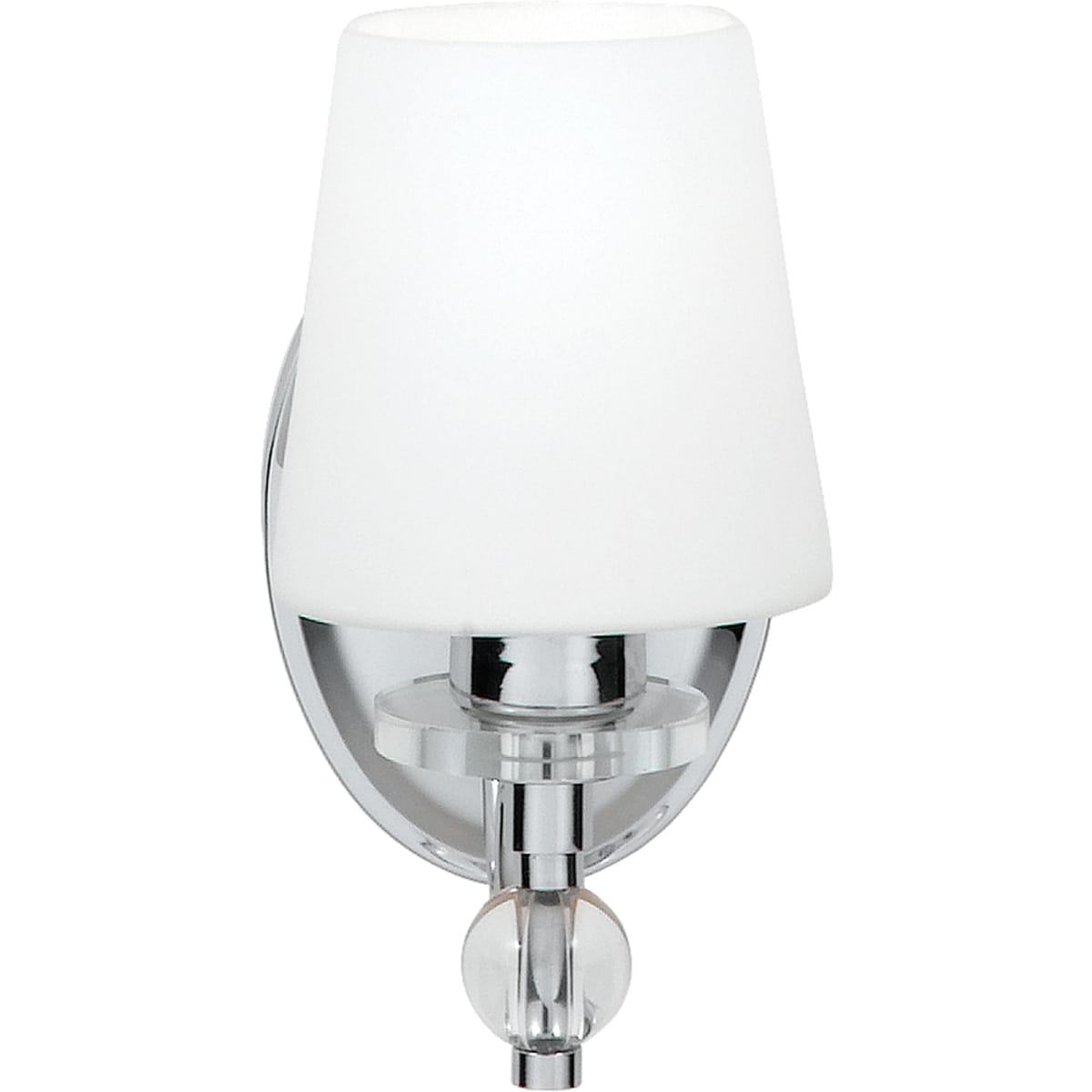 Quoizel Hs8601c Polished Chrome Hollister Single Light 10 Tall Bathroom Sconce Lightingdirect Com