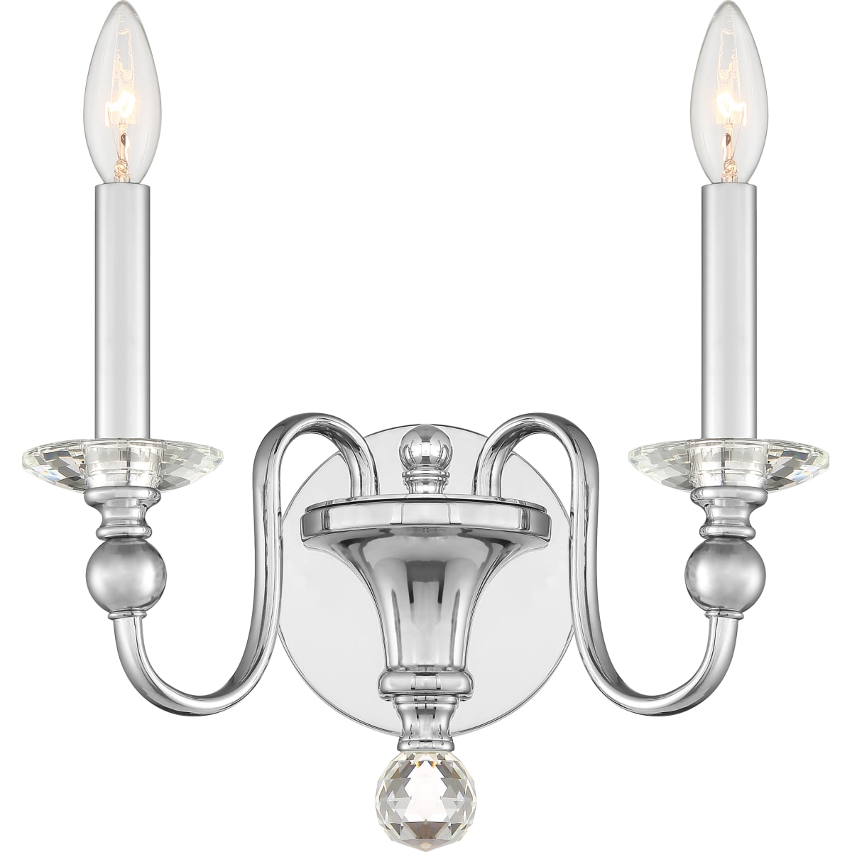 Quoizel MIL8702C Polished Chrome Mila 2 Light 13