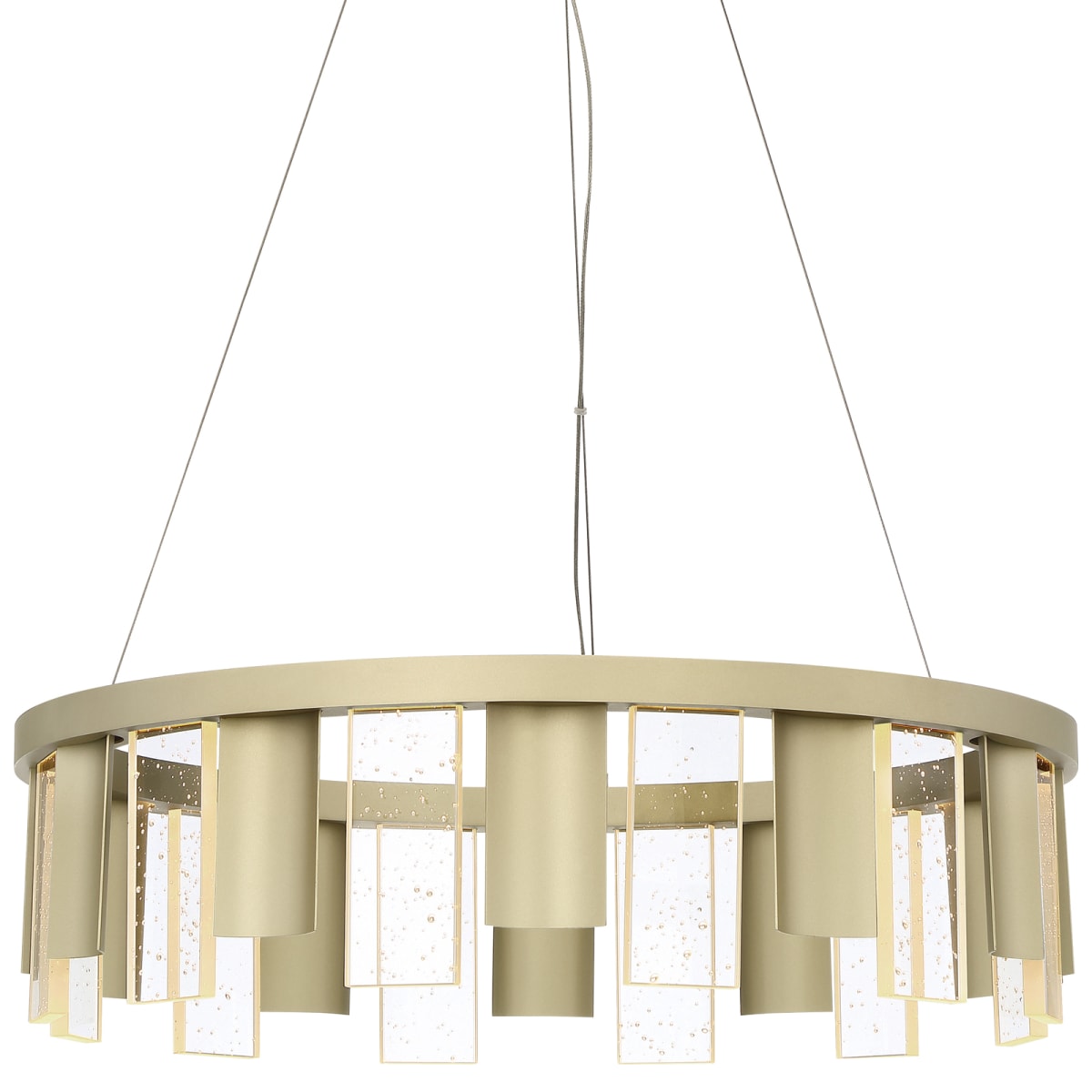 初売りセール Quoizel 24 Light 12 Brendel Gold Silken PCND2824SKG レディースウェア