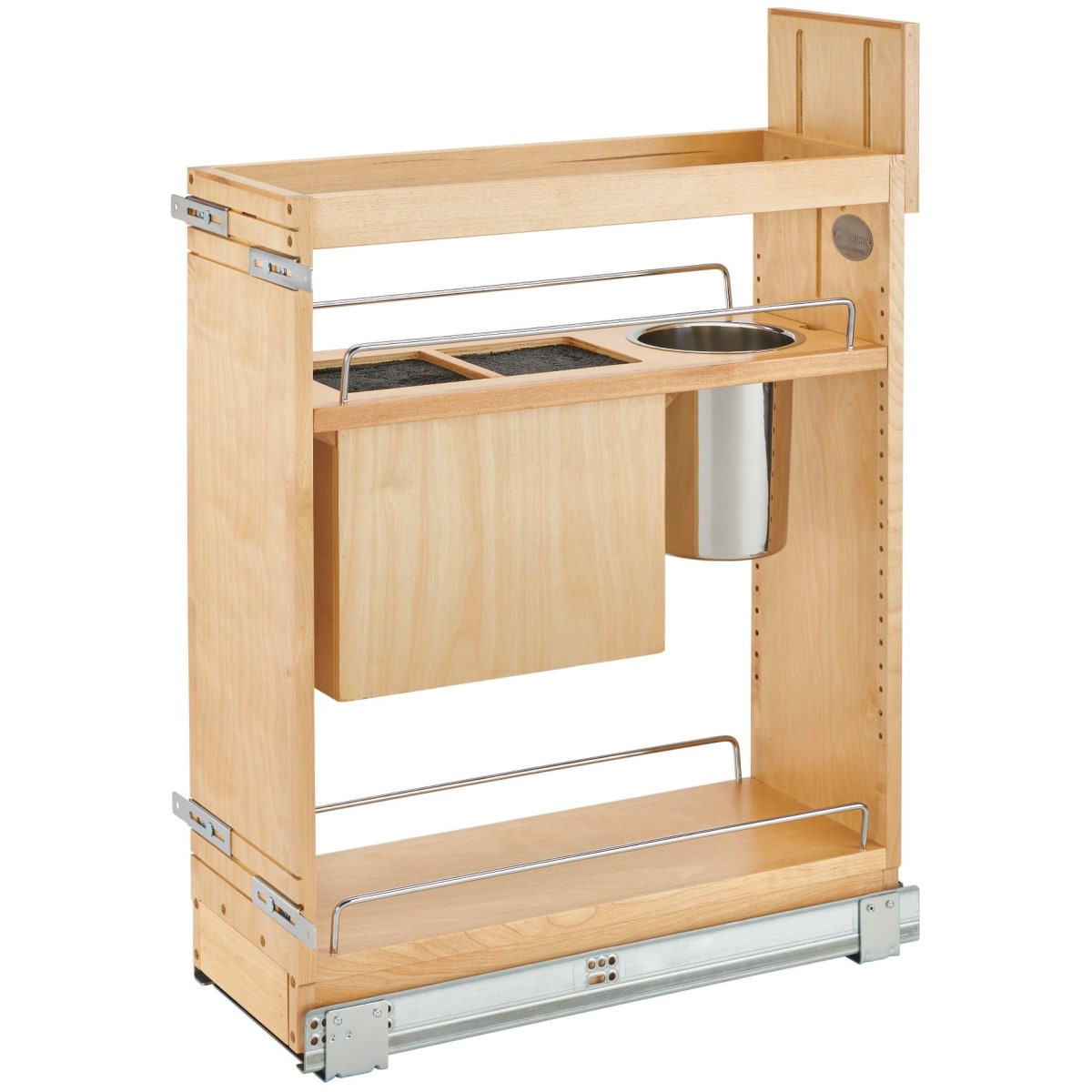 Rev-A-Shelf 448KB Series Pull-Out Knife and Utensil Base Cabinet