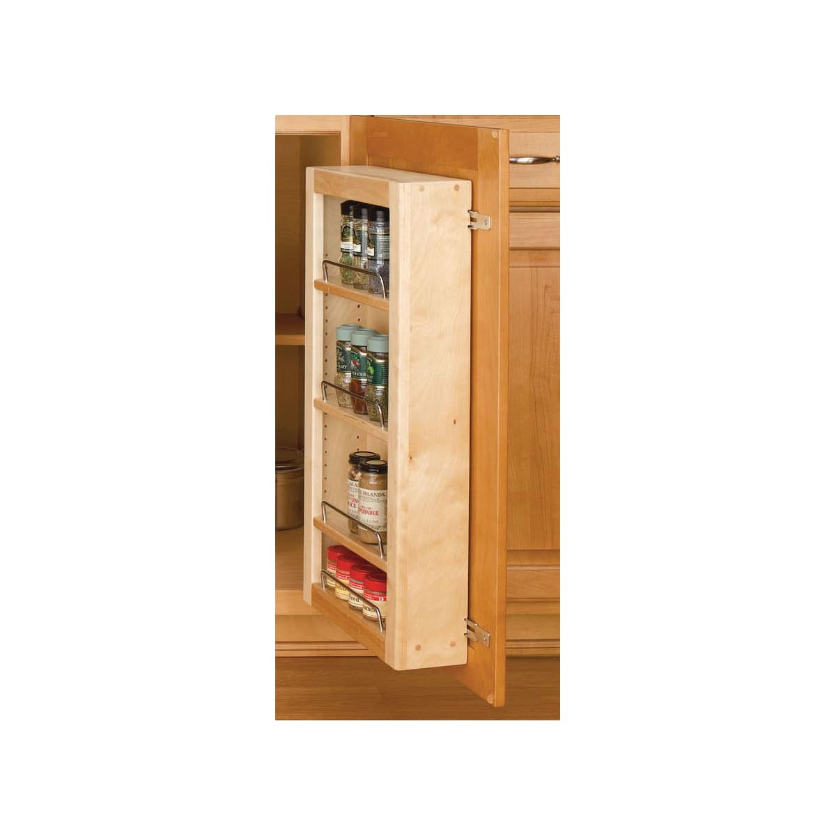 Rev A Shelf 4wbdp18 25 Natural Wood 4wp Series Door Unit Rev A Shelf 4wbdp18 25 Natural Wood 4wp