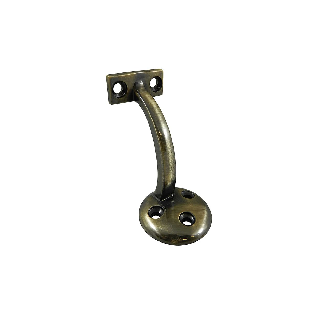 Richelieu 22820ORBV Oil-Rubbed Bronze 3-1/2 Inch Projection Bracket for Wall  Mounted Handrails 