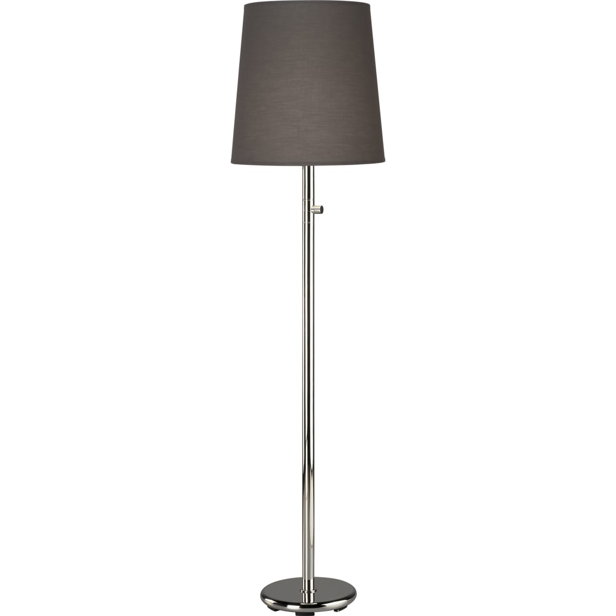Robert Abbey 2080g Polished Nickel Buster 63 Chica Floor Lamp