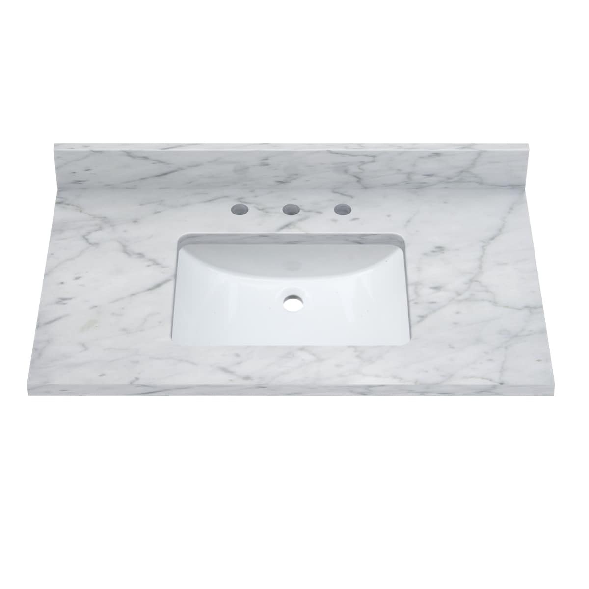 Sagehill Designs Rw3722 Cw Carrara White 37 Marble Vanity Top - Black Vanity Top 37 Sagehill Designs Rw3722 Cw Carrara White 37 Marble Vanity Top - Black Vanity Top 37