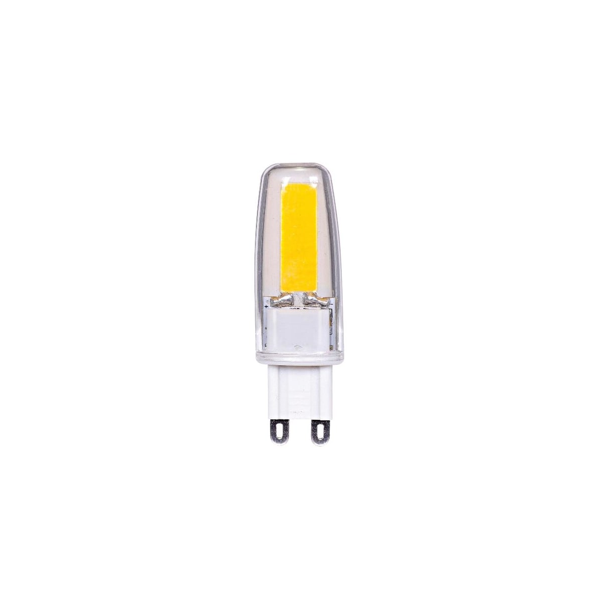 Premisse vlam Inactief Satco Lighting S29547 Clear Single 4 Watt Dimmable T4 G9 LED Bulb - 400  Lumens, 2700K, and 80CRI - LightingShowplace.com