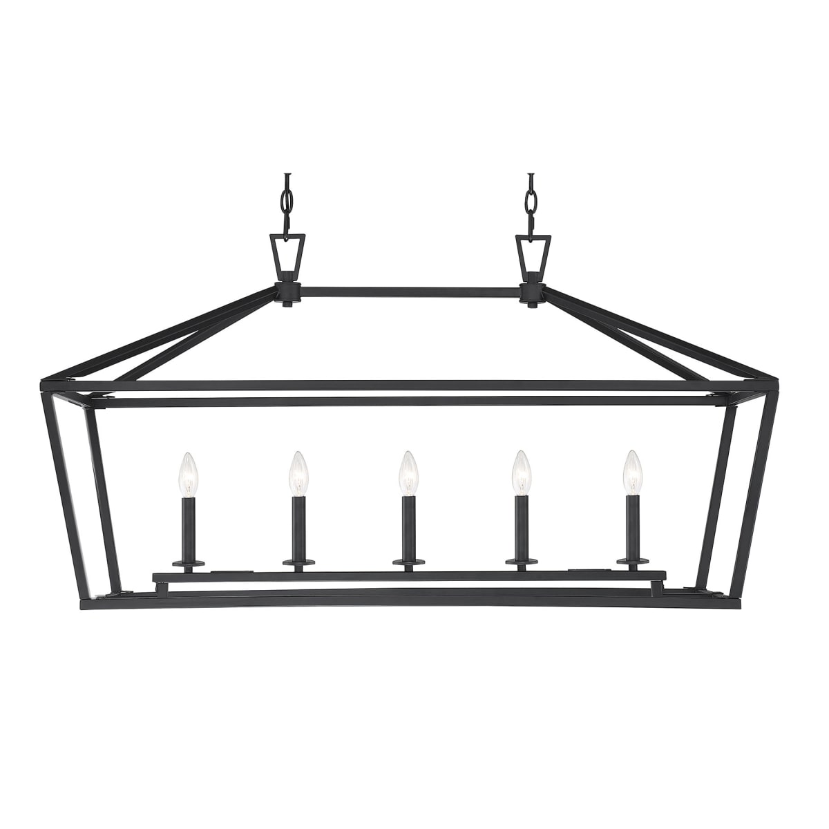 Townsend 5 light linear chandelier clearance
