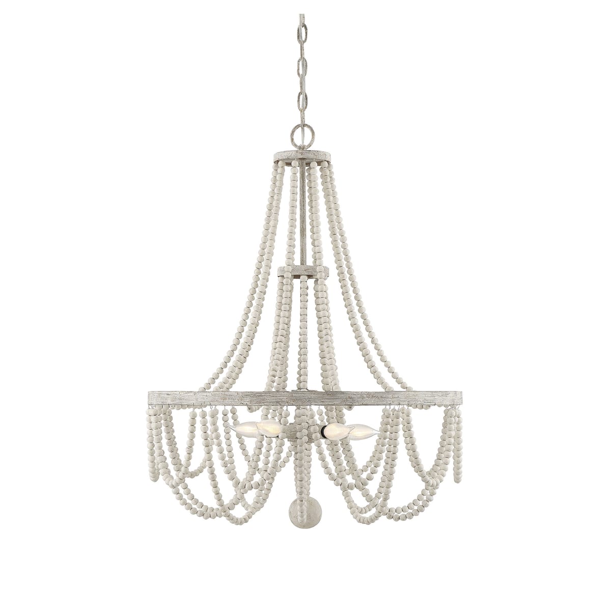 Savoy House 1 9995 5 99 Provence Panola 24 Wide Beaded Empire Chandelier Lightingshowplace Com