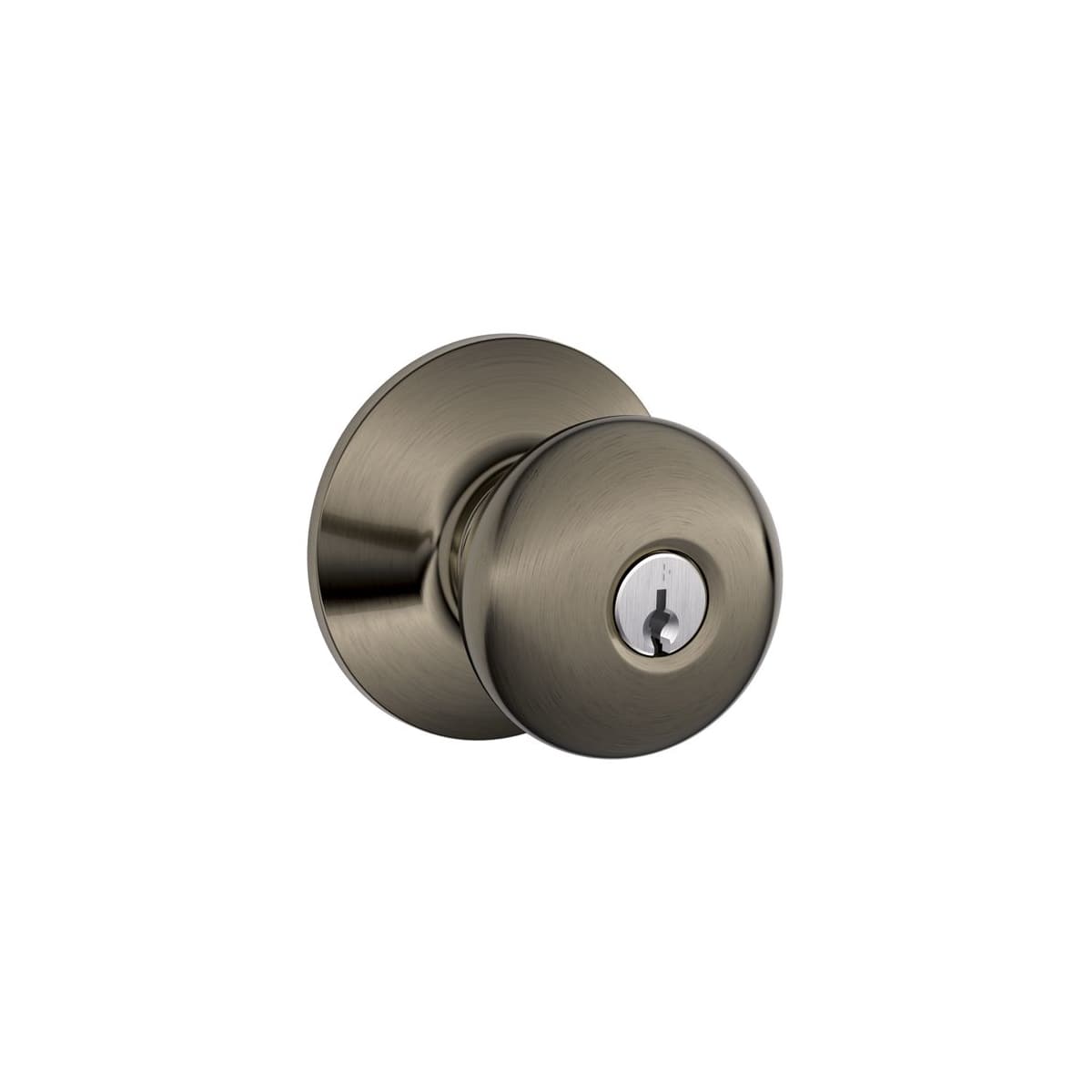 Schlage F51APLY625 Polished Chrome Plymouth Keyed Entry F51A Panic Proof Door Knob