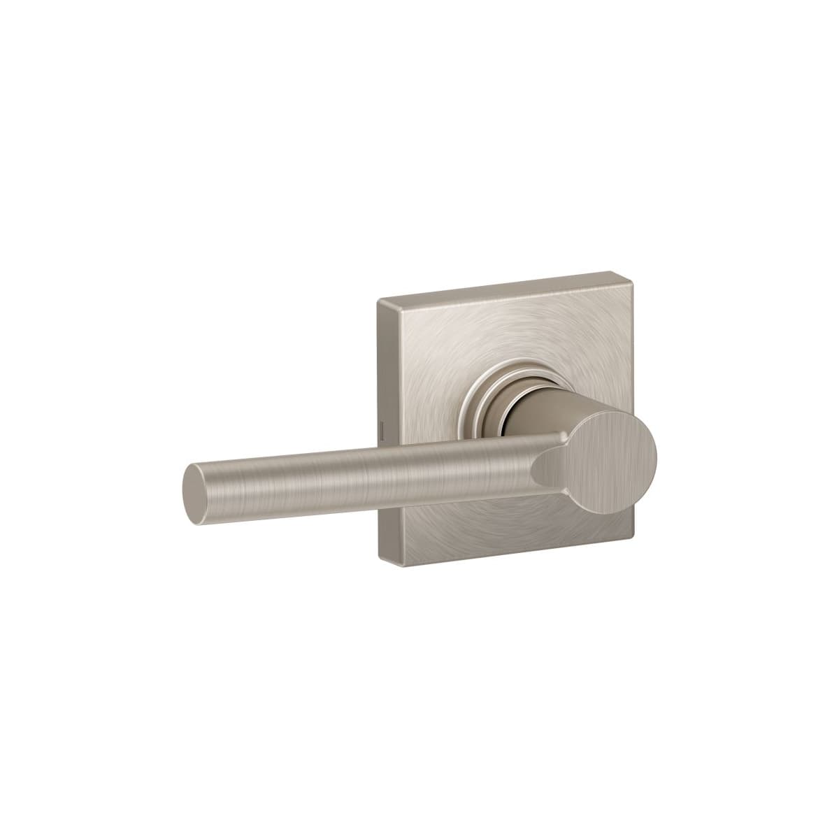 SCHLAGE T54V BRW 622 COL Broadway Lever with Collins Trim Keyed