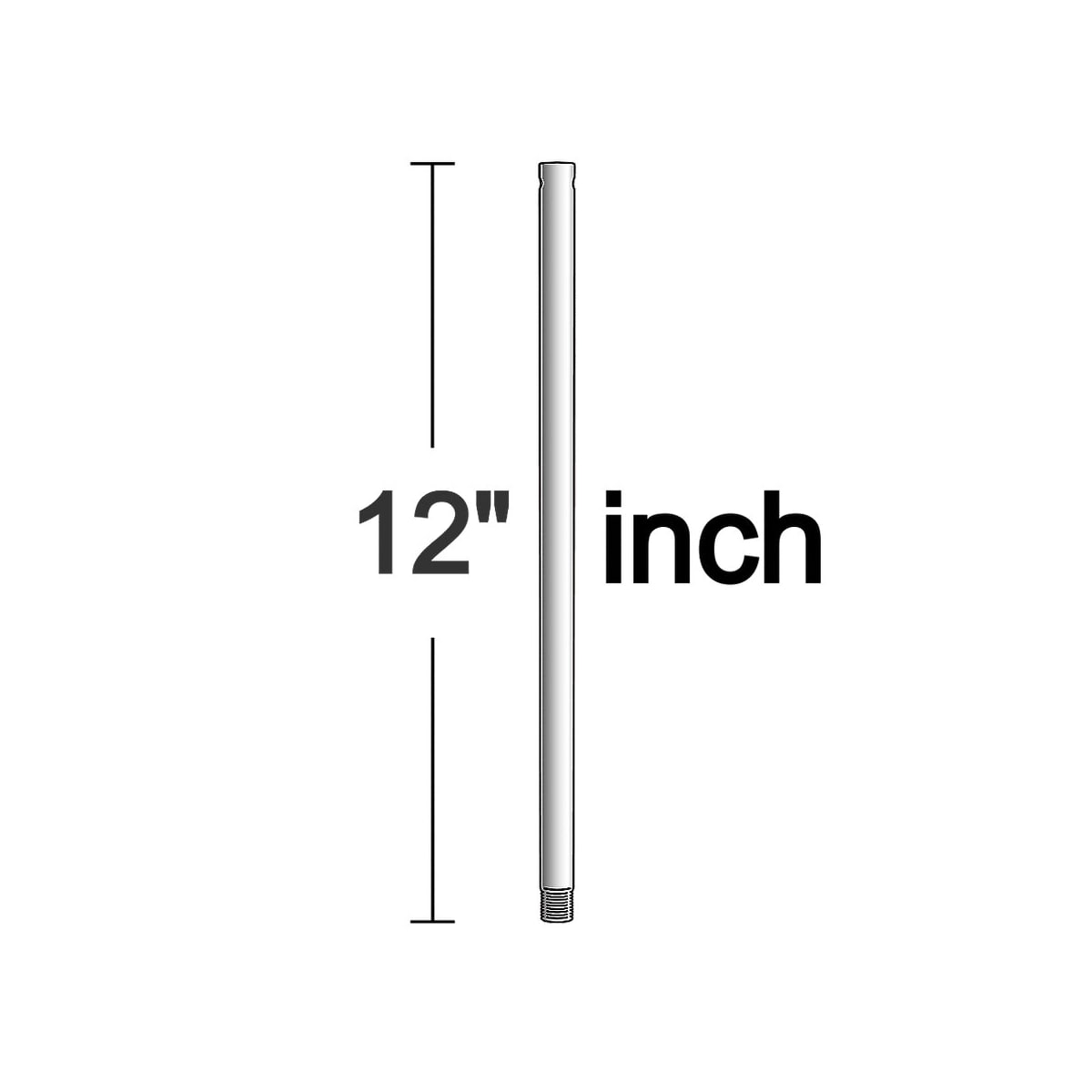 Sea Gull Lighting 1610 734 Grecian Stone 12 Ceiling Fan Downrod