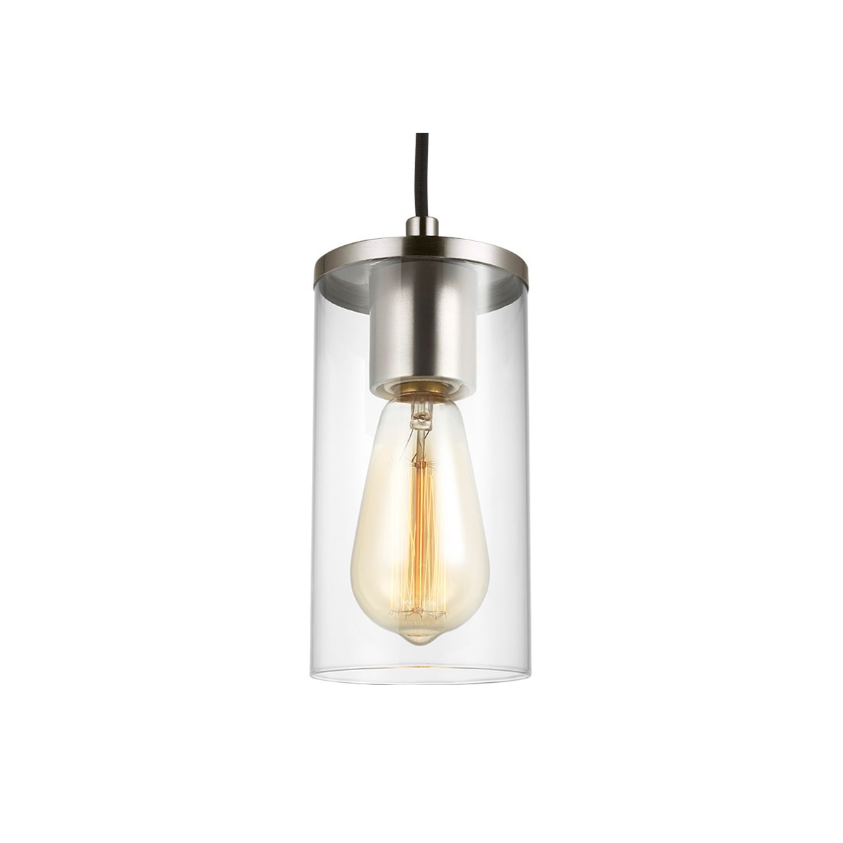 林　50 Sea Gull Lighting 6190301-962 Brushed Nickel Zire Single