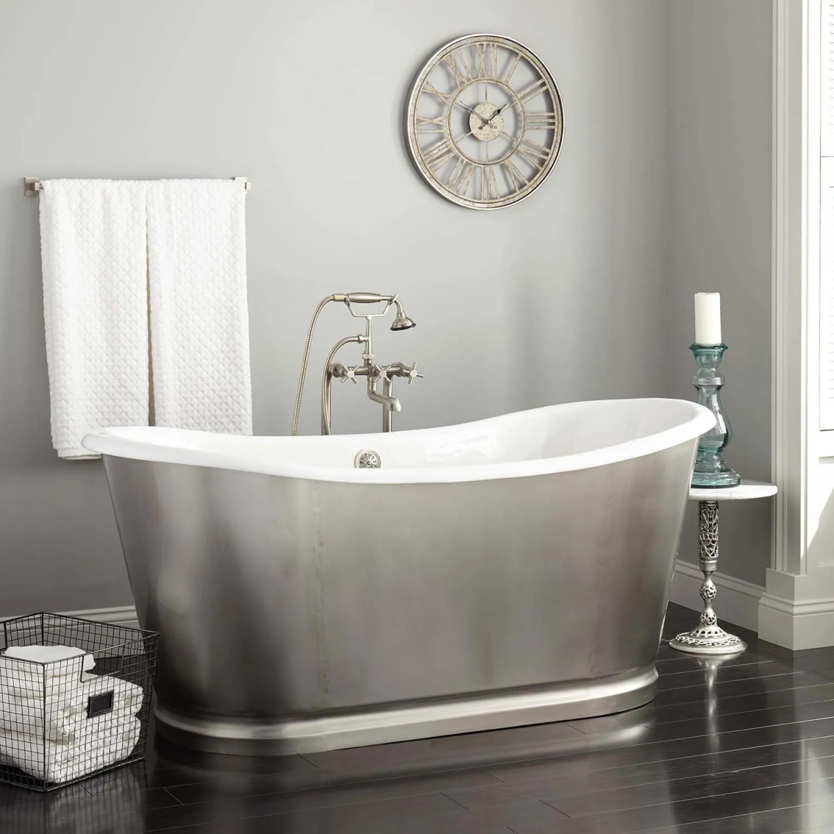 Signature Hardware 479799 Stainless Steel / Brushed Nickel