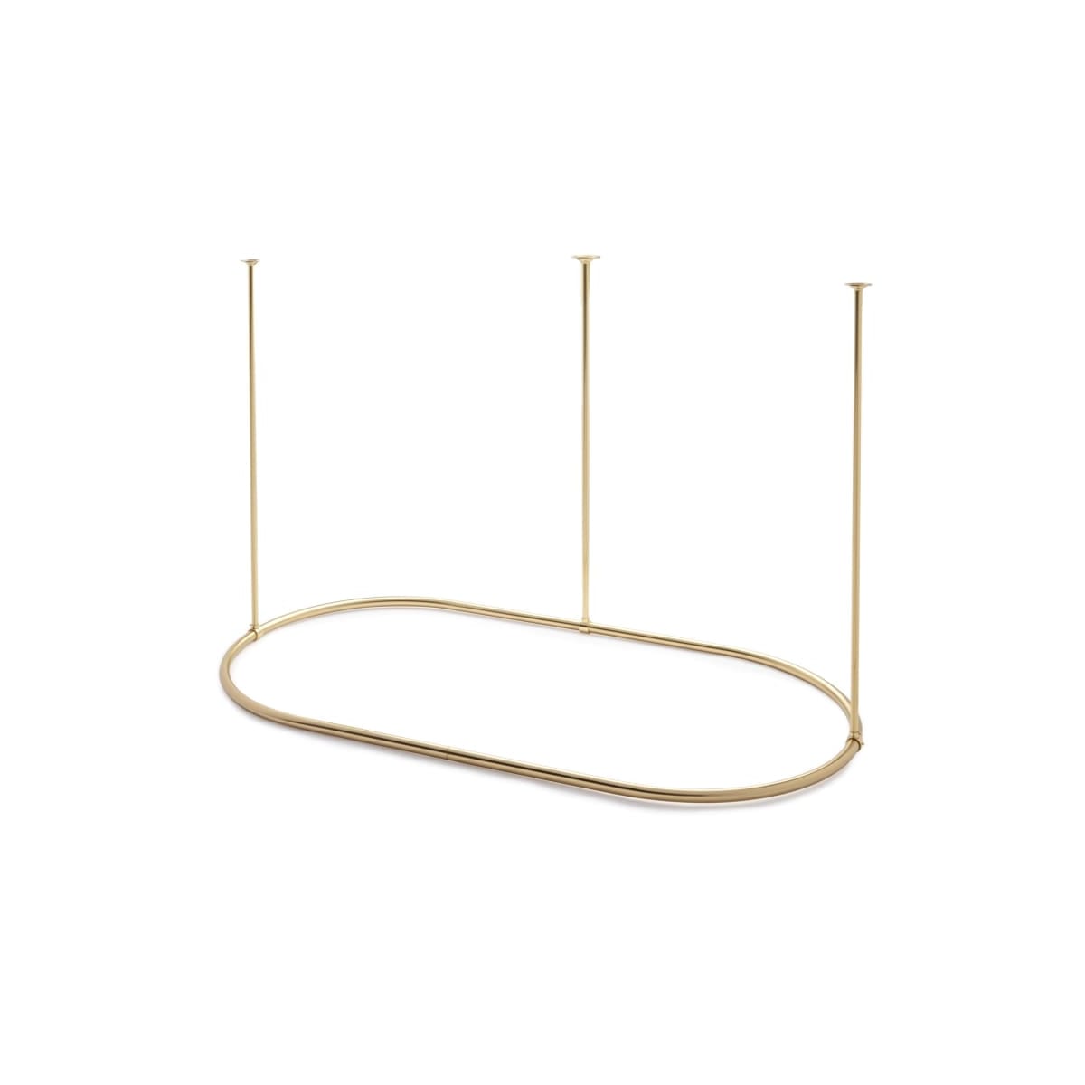 Signature Hardware 320241 Polished Brass 60 X 36 Oval Solid