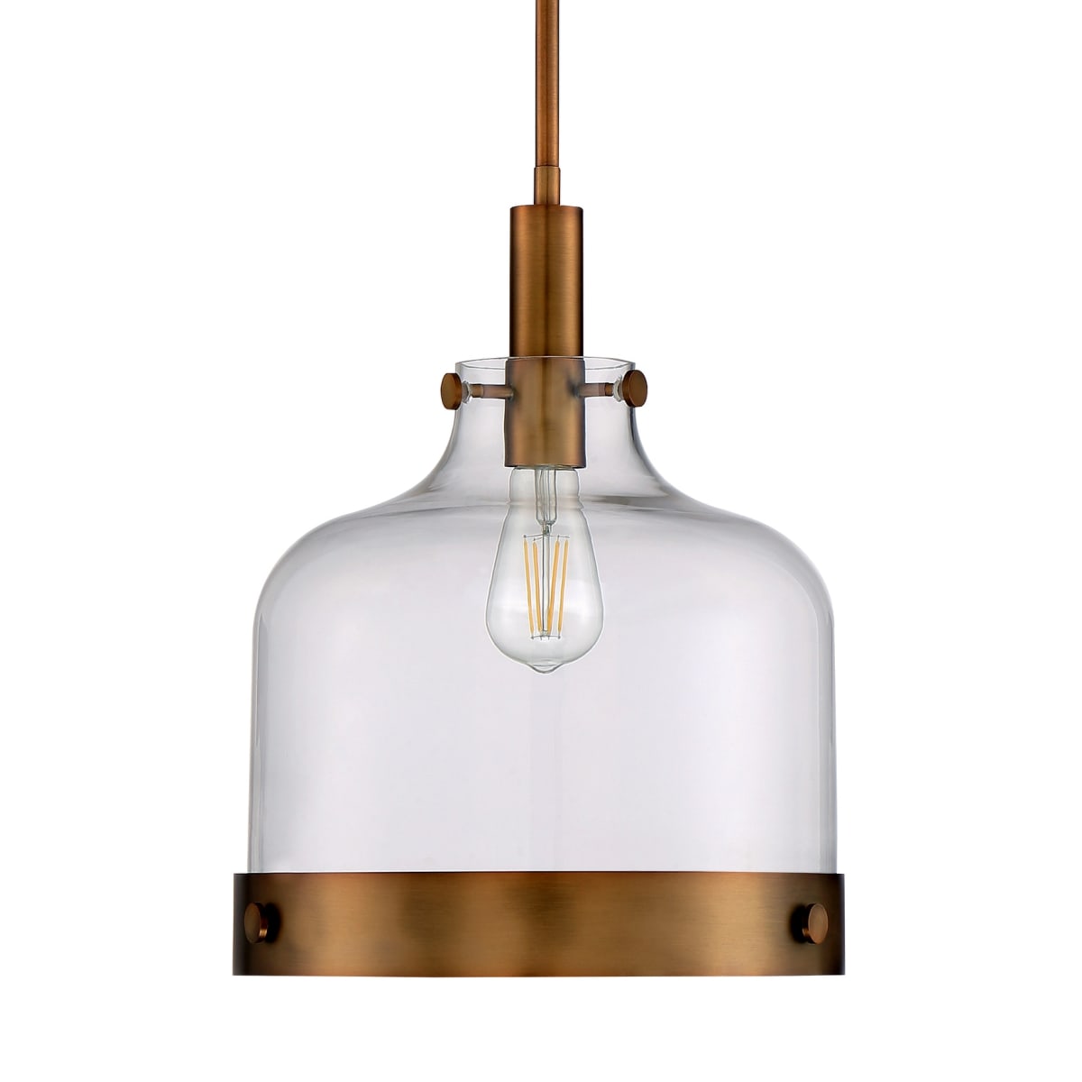 Signature Hardware 449316 Matte Black Crozet Single Light 14