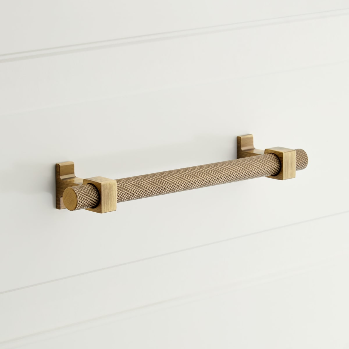Signature Hardware SH553026MB Matte Black Andrex 6-5/16 Inch Center to  Center Bar Pull - PullsDirect.com