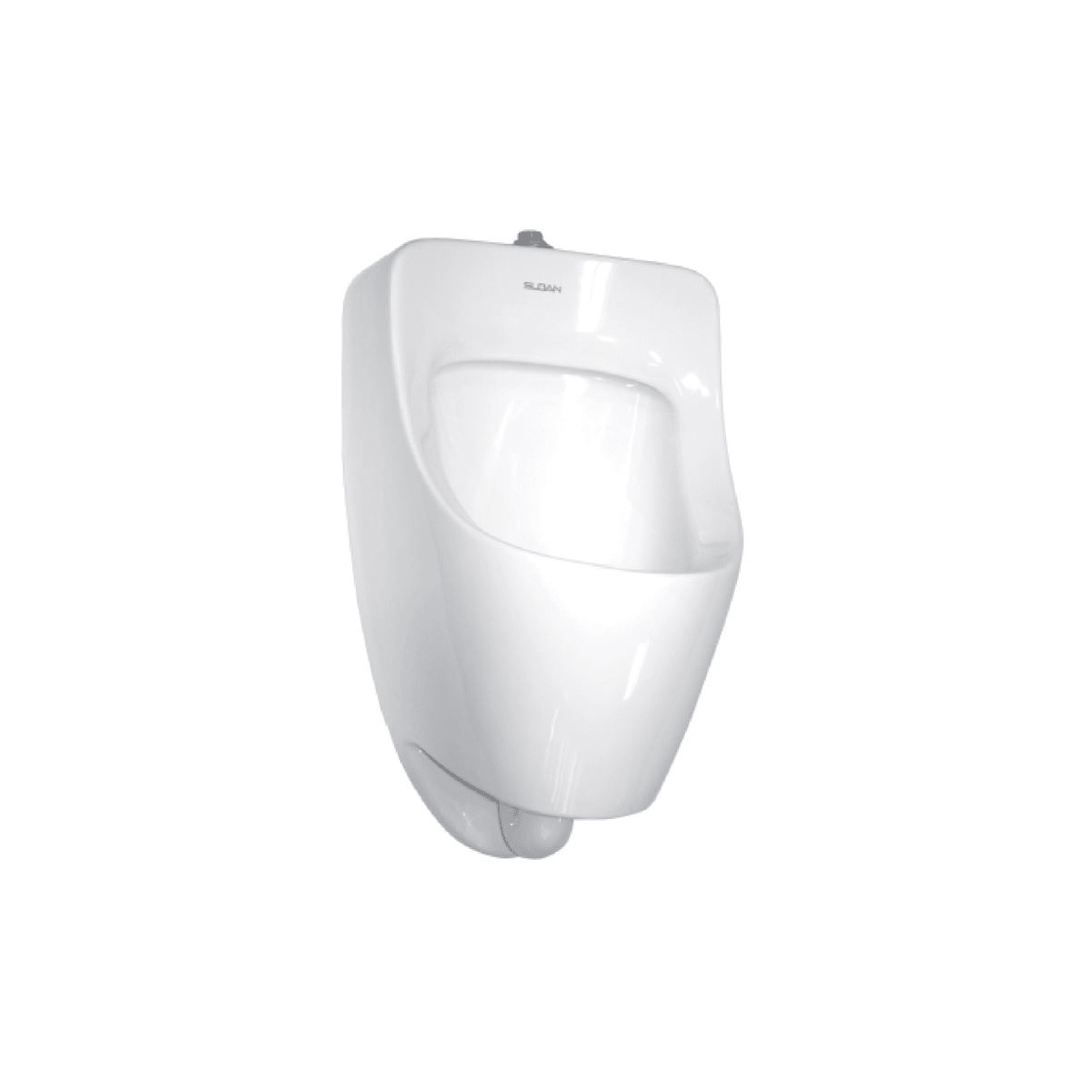 Sloan 1107009 White Efficiency Dual Flush 0 125 To 0 5 Gpf Small