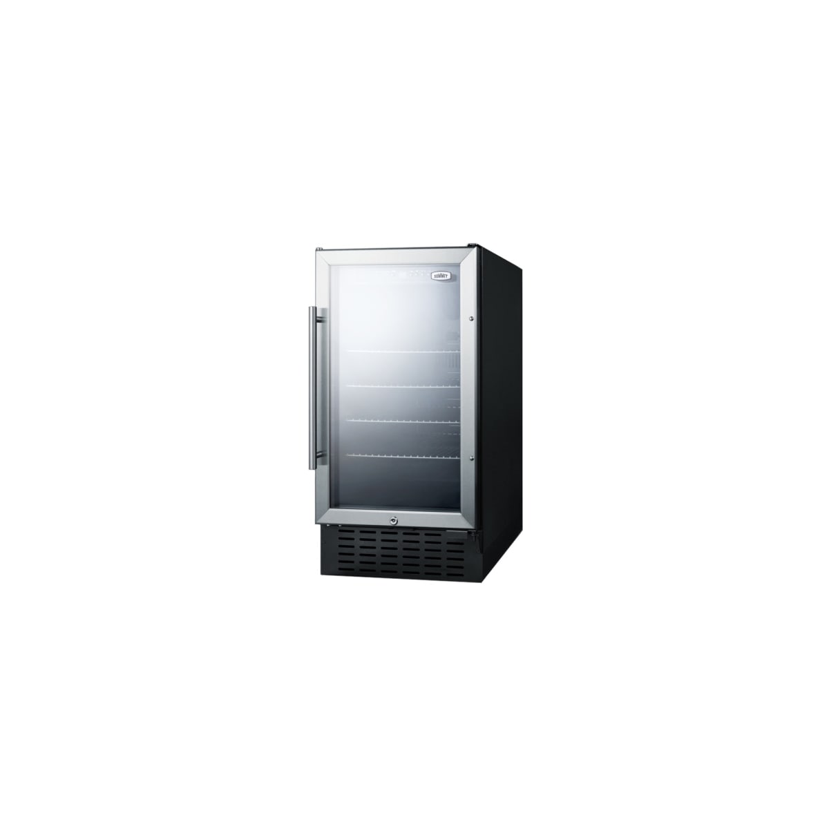 summit beverage refrigerator glass door