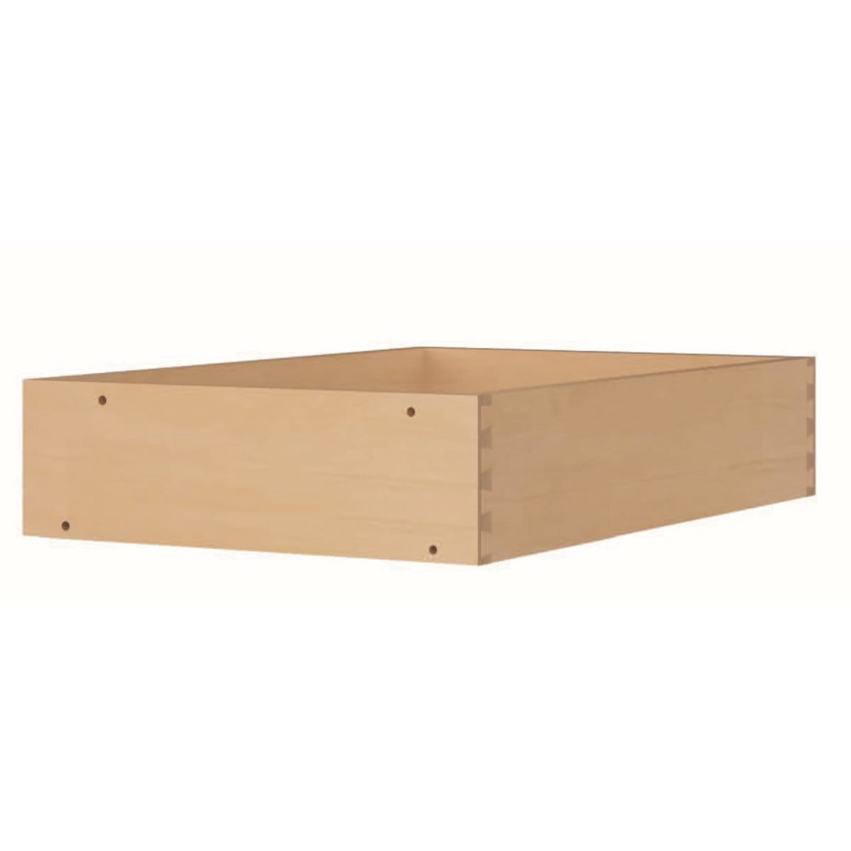 Sunny Wood Olaub36 Natural Dovetail Drawers With Full Extension