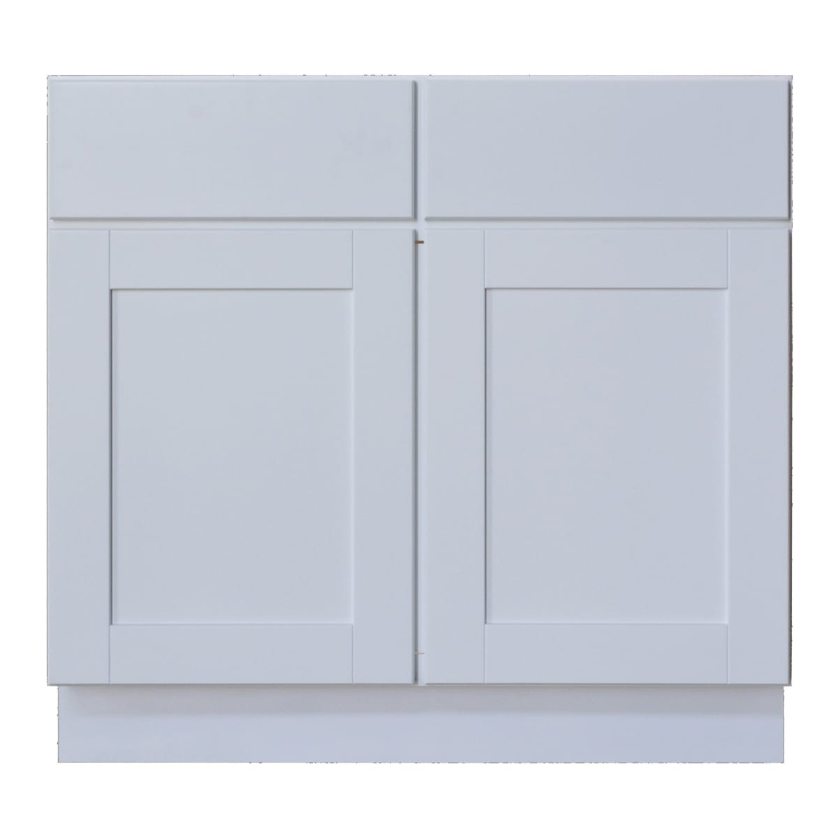 Sunny Wood Shb36 A Designer White Shaker Hill 36 Double Door Base