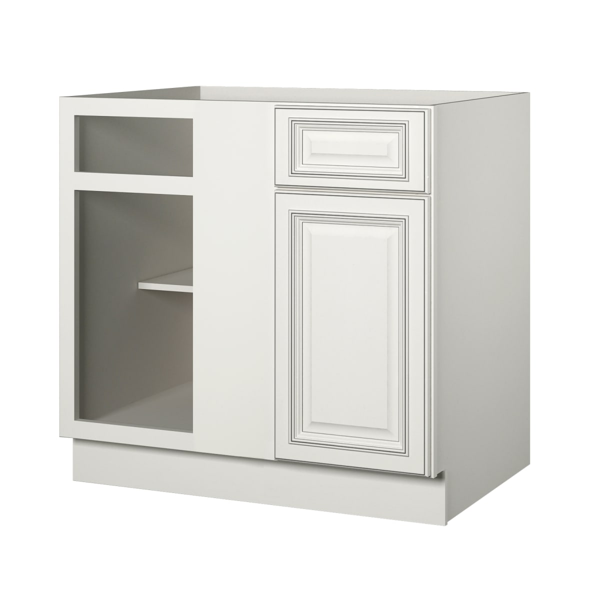 Sunny Wood Slb42bc A Off White With Charcoal Glaze Sanibel 42