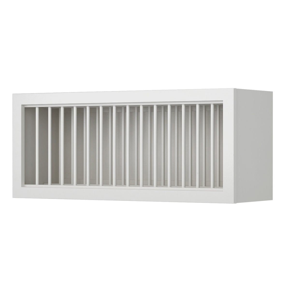 Sunny Wood Slw3615pl A Off White With Charcoal Glaze Sanibel 36 X 15 Plate Holder Wall Cabinet Faucetdirect Com faucet direct