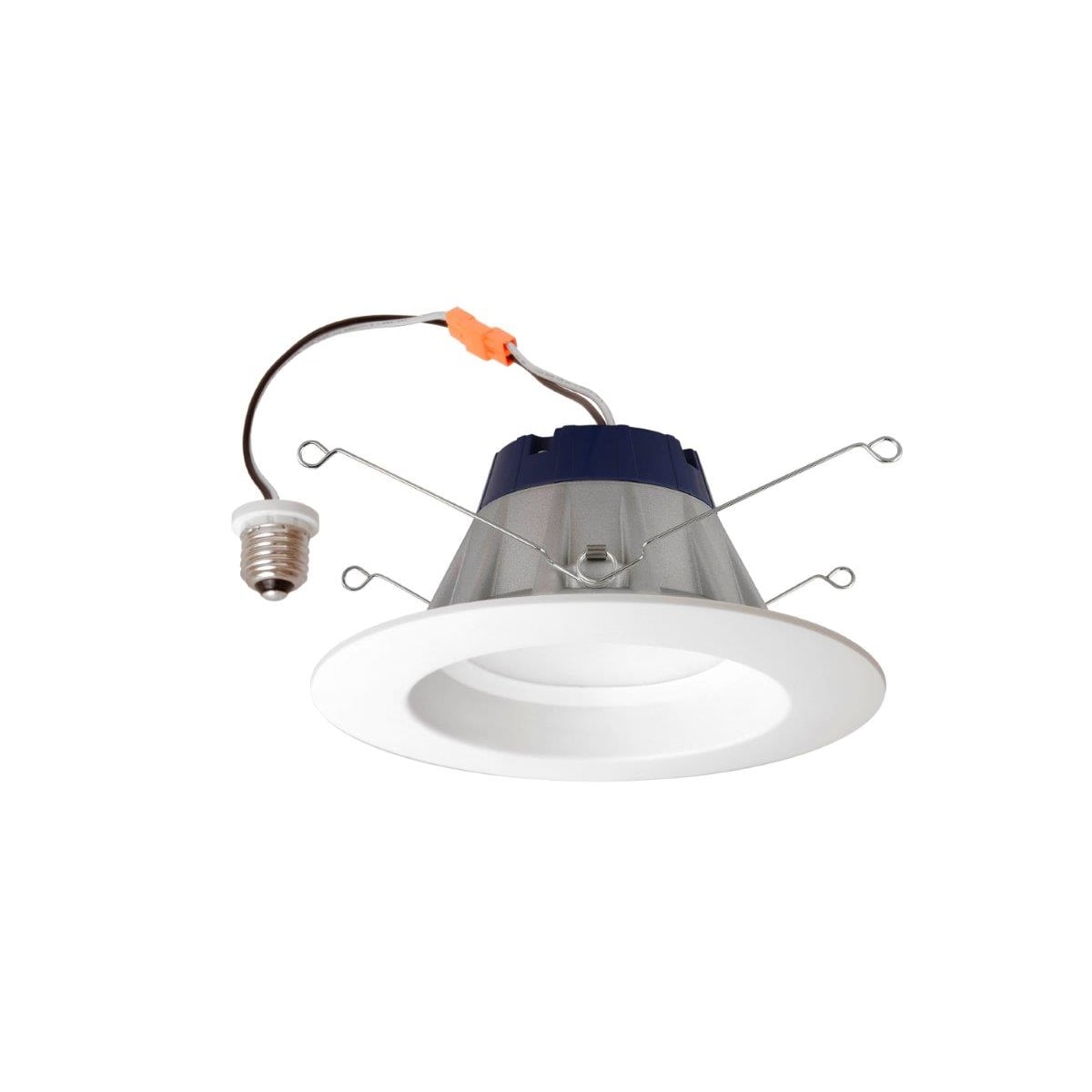 Sylvania 79753 White 5 LED Shower Recessed Trim 4000K 1200 Lumens 16 Watts LightingDirect
