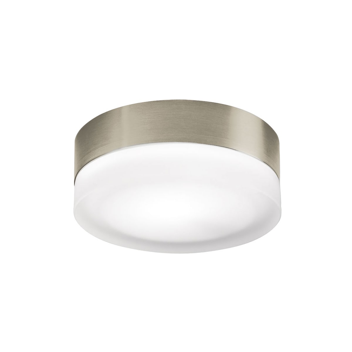 Tech Lighting 700fm360ls Cf Satin Nickel 360 Large Round Glass
