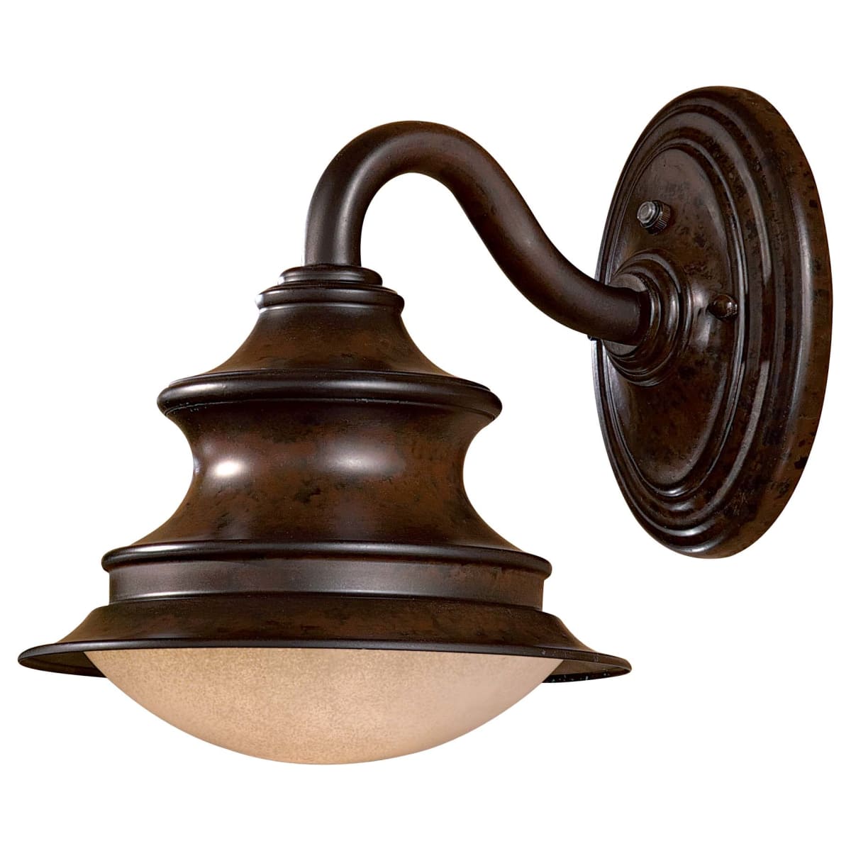 The Great Outdoors 8121 A188 Pl Windsor Rust 1 Light 11 Height