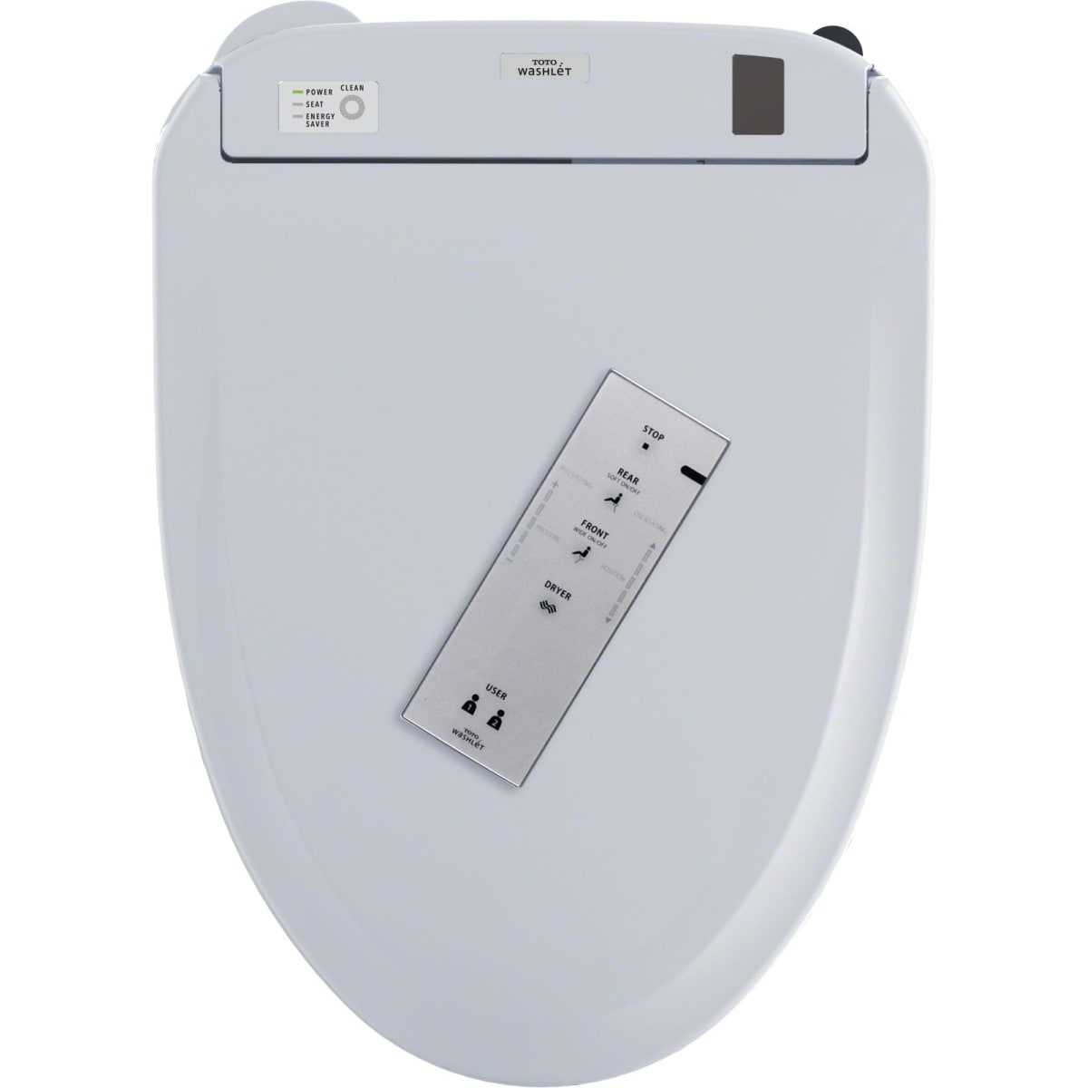 Toto Sw574t20 01 Cotton Washlet S300e Elongated Soft Close Bidet Seat With Remote Heated Seat Warm Air Dryer And Ewater Faucet Com