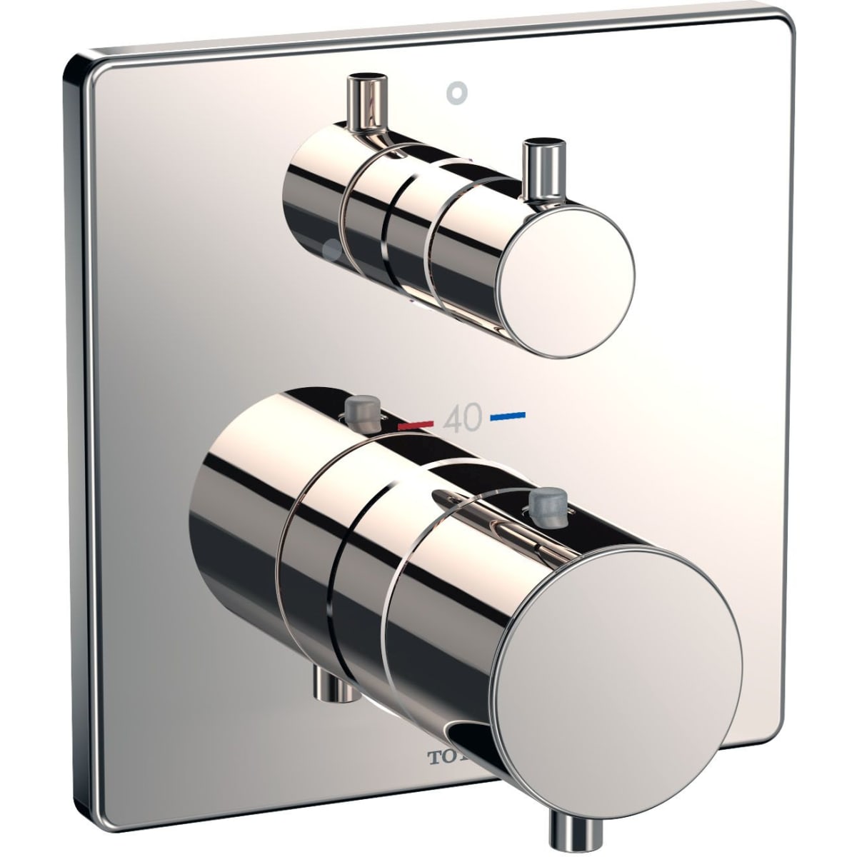 TOTO TBV02403U#PN Polished Nickel Square Single Function