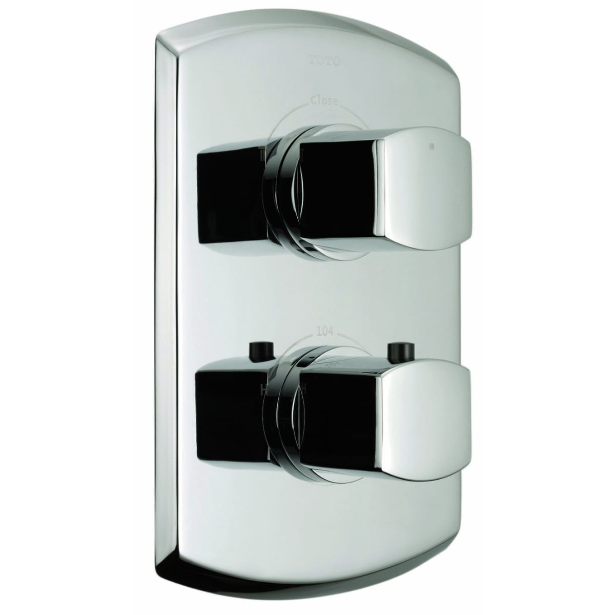 Toto Ts960d Bn Brushed Nickel Double Handle Valve Trim Only From
